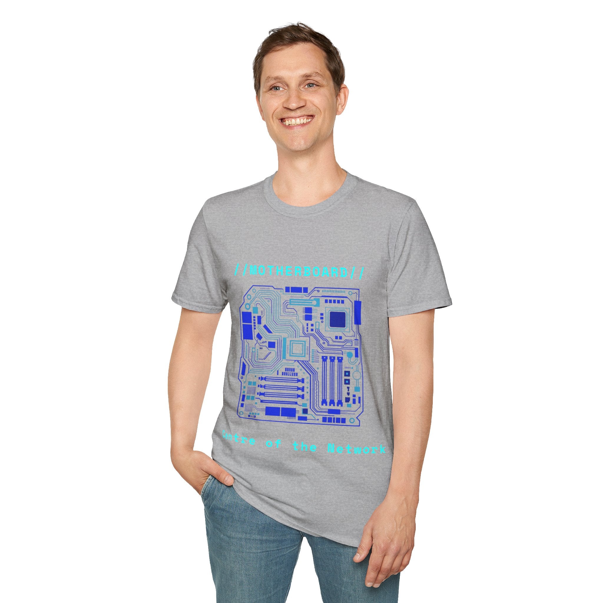 CipherCore Motherboard Graphic Tee | Digital-Era Identity Wear