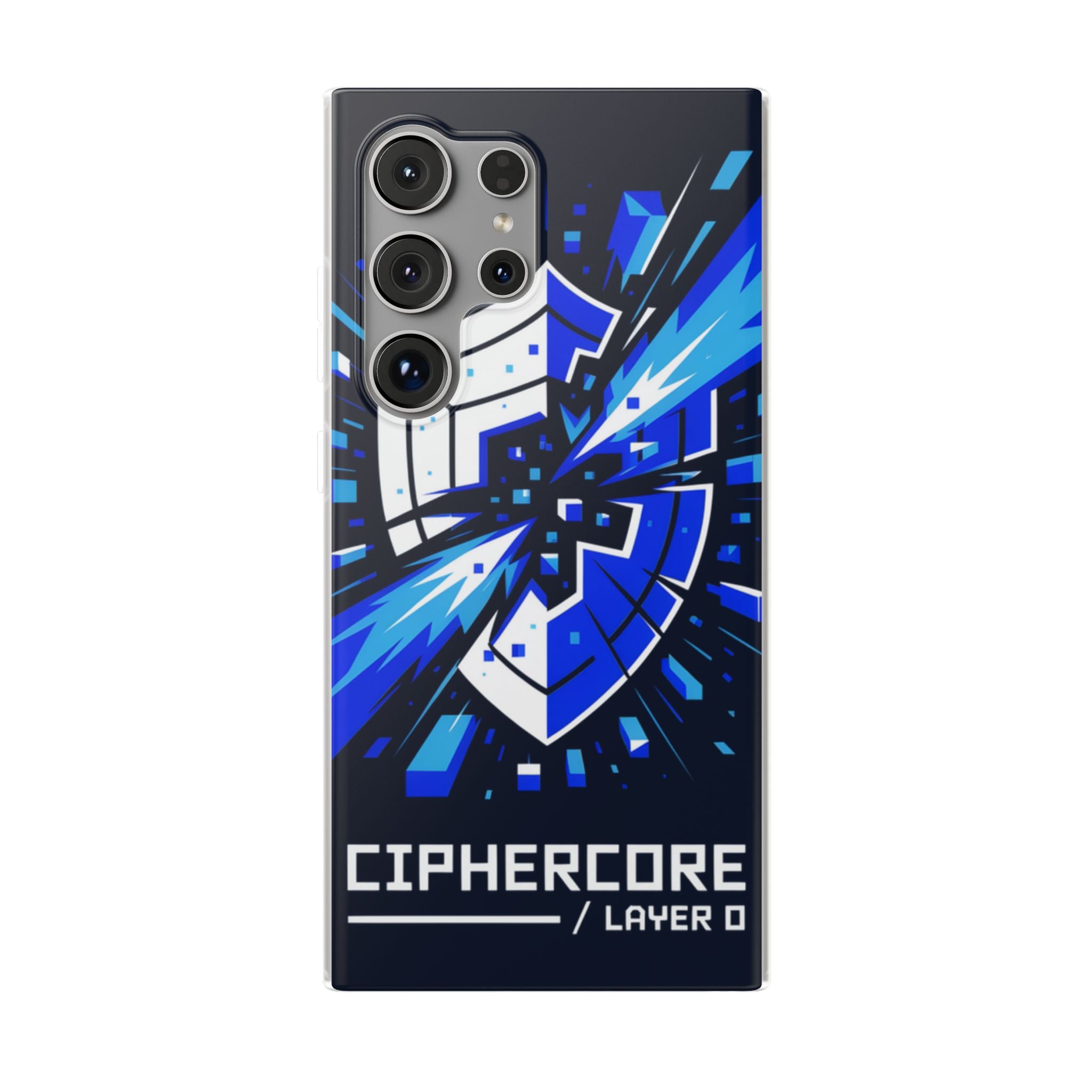 CipherCore Signal Intercept Flexi Case | Surveillance Aesthetic  Accessory