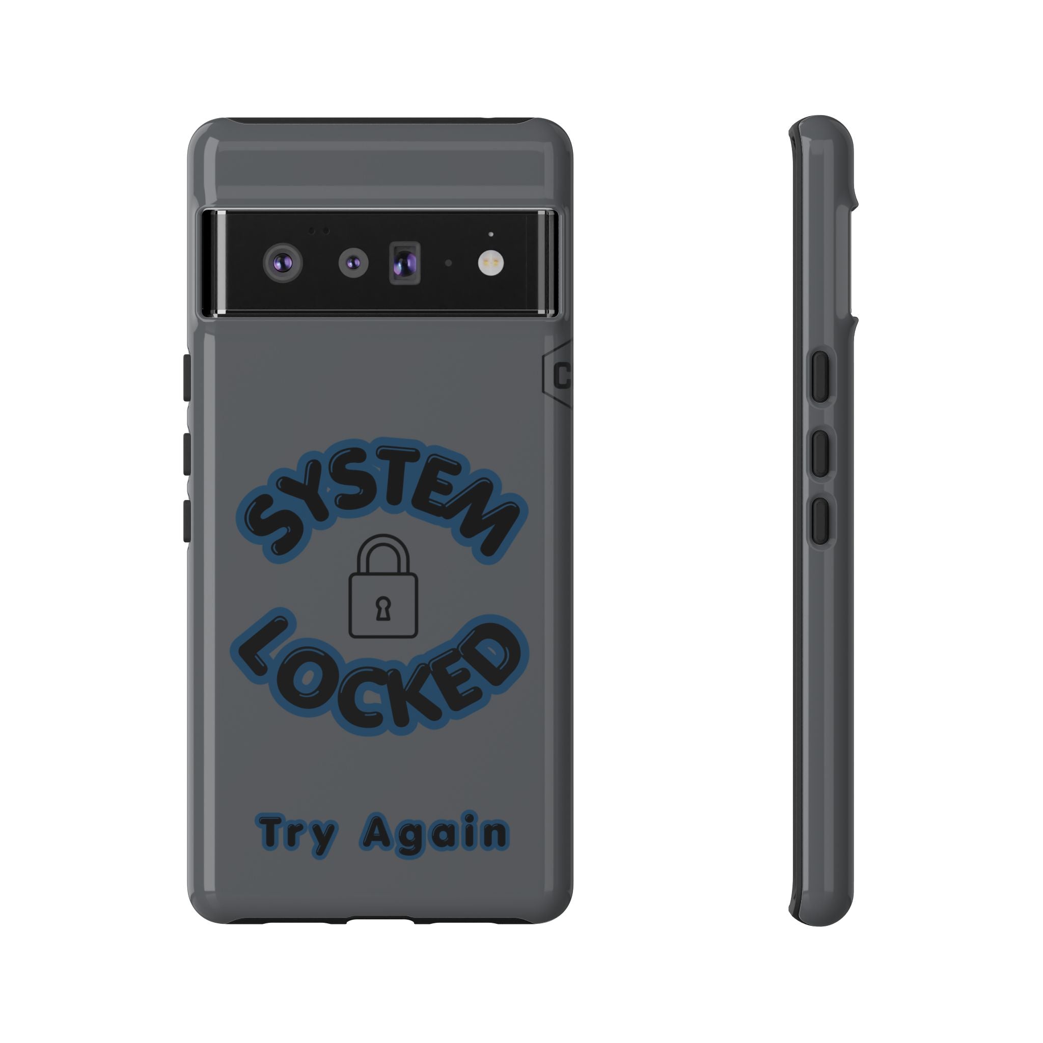 CipherCore System Locked Dual-Layer Phone Case | Digital-Era Identity Accessory