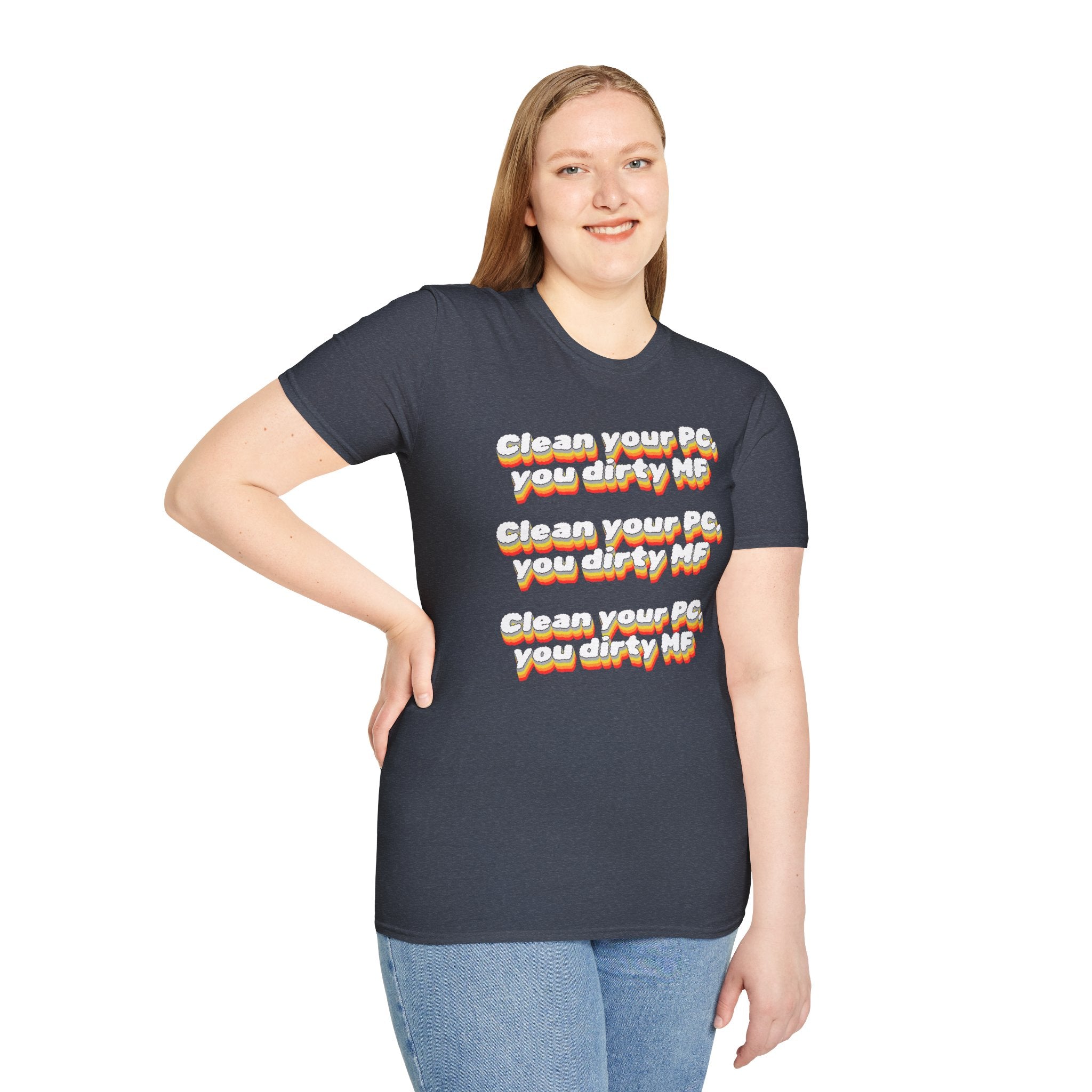 CipherCore Clean Your PC Graphic Tee | Digital-Era Identity Wear