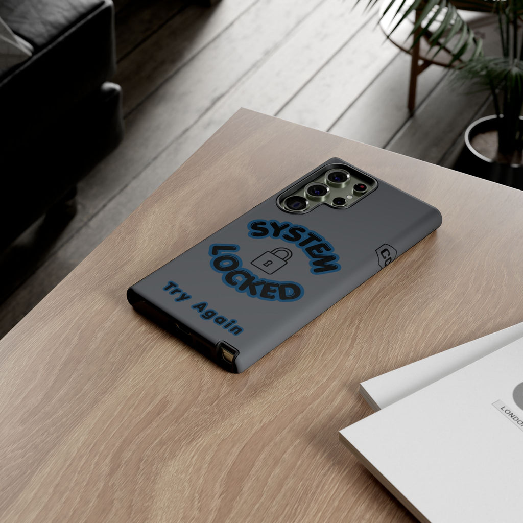 CipherCore System Locked Dual-Layer Phone Case | Digital-Era Identity Accessory