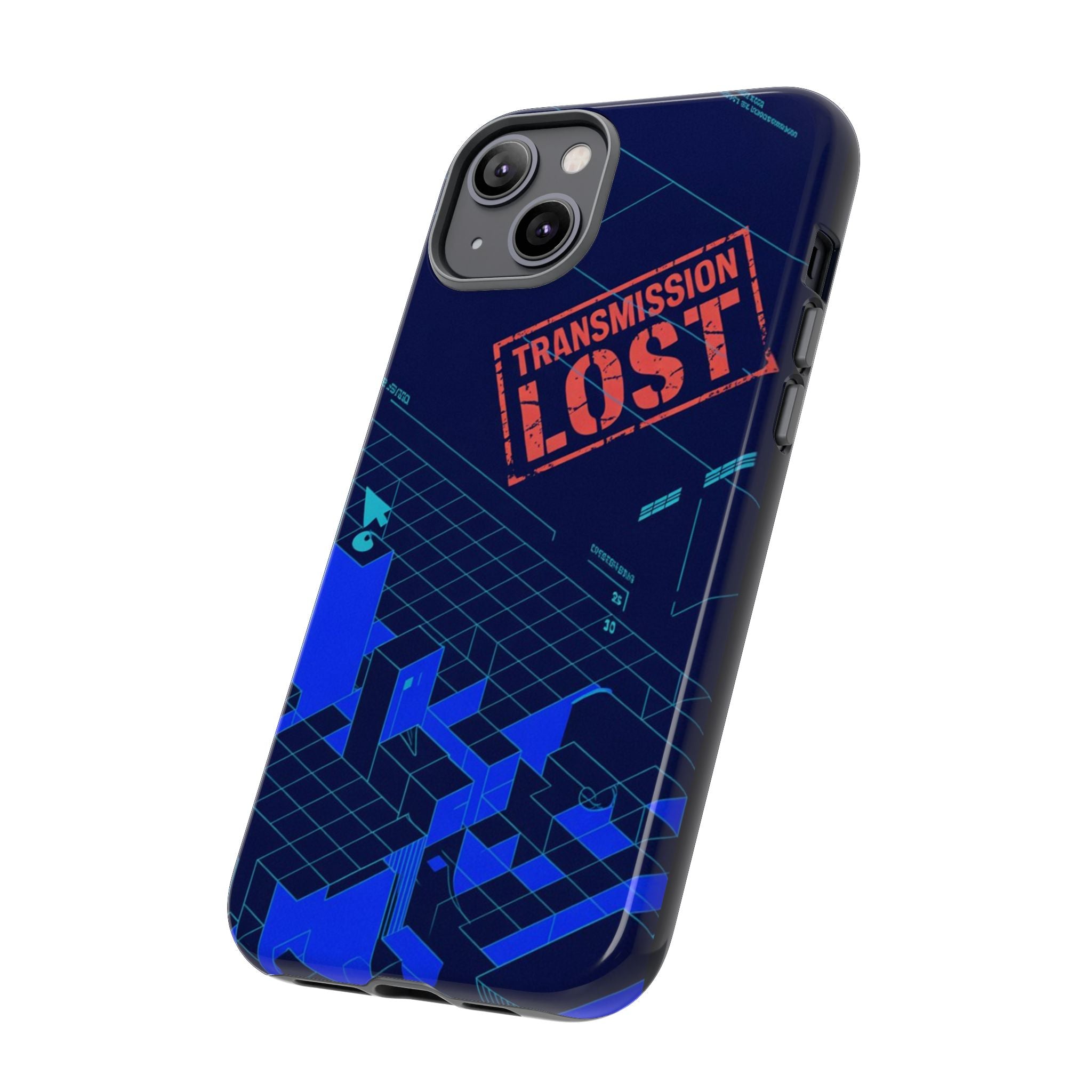 CipherCore Signal Void Flexi Phone Case | Digital-Era Identity Accessory