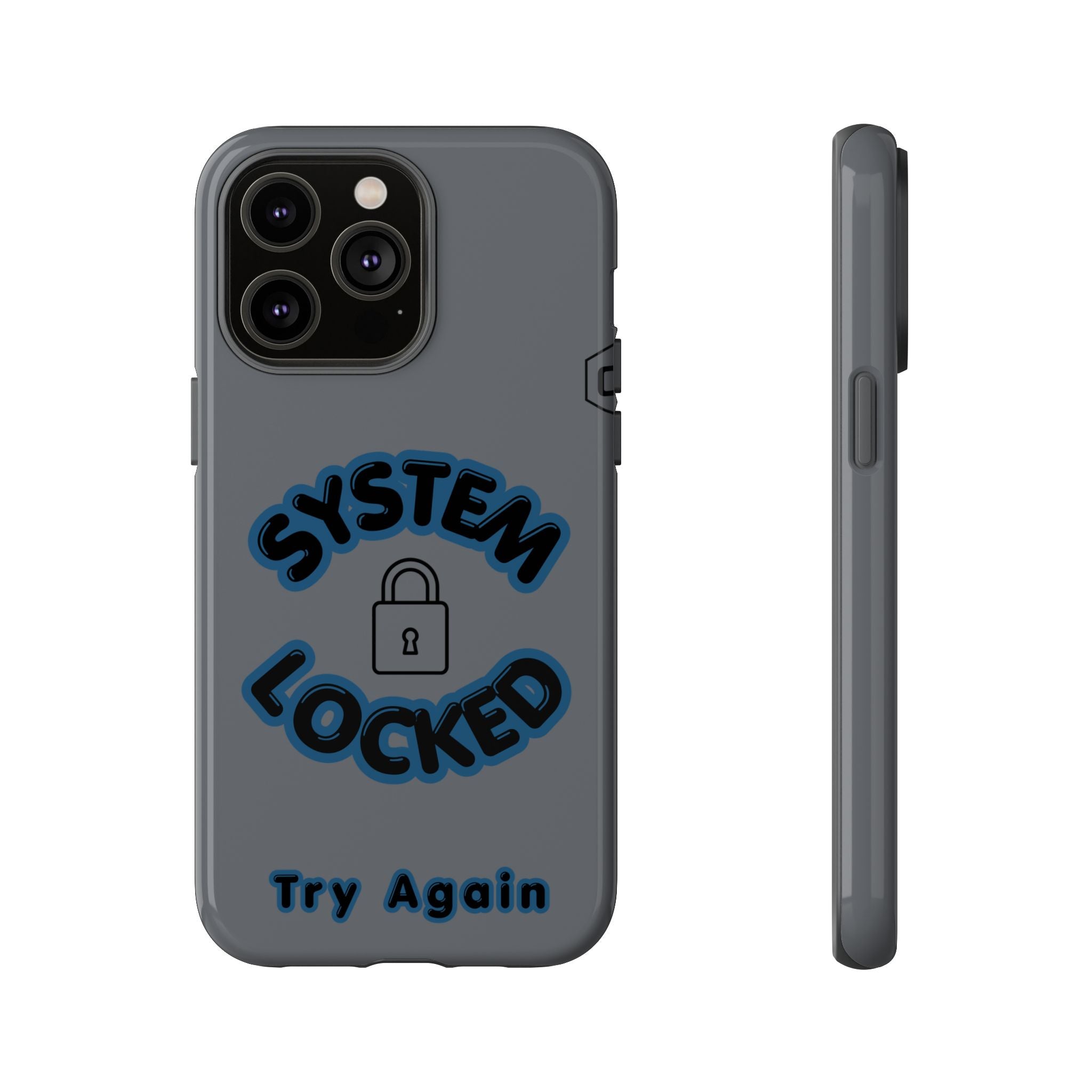 CipherCore System Locked Dual-Layer Phone Case | Digital-Era Identity Accessory