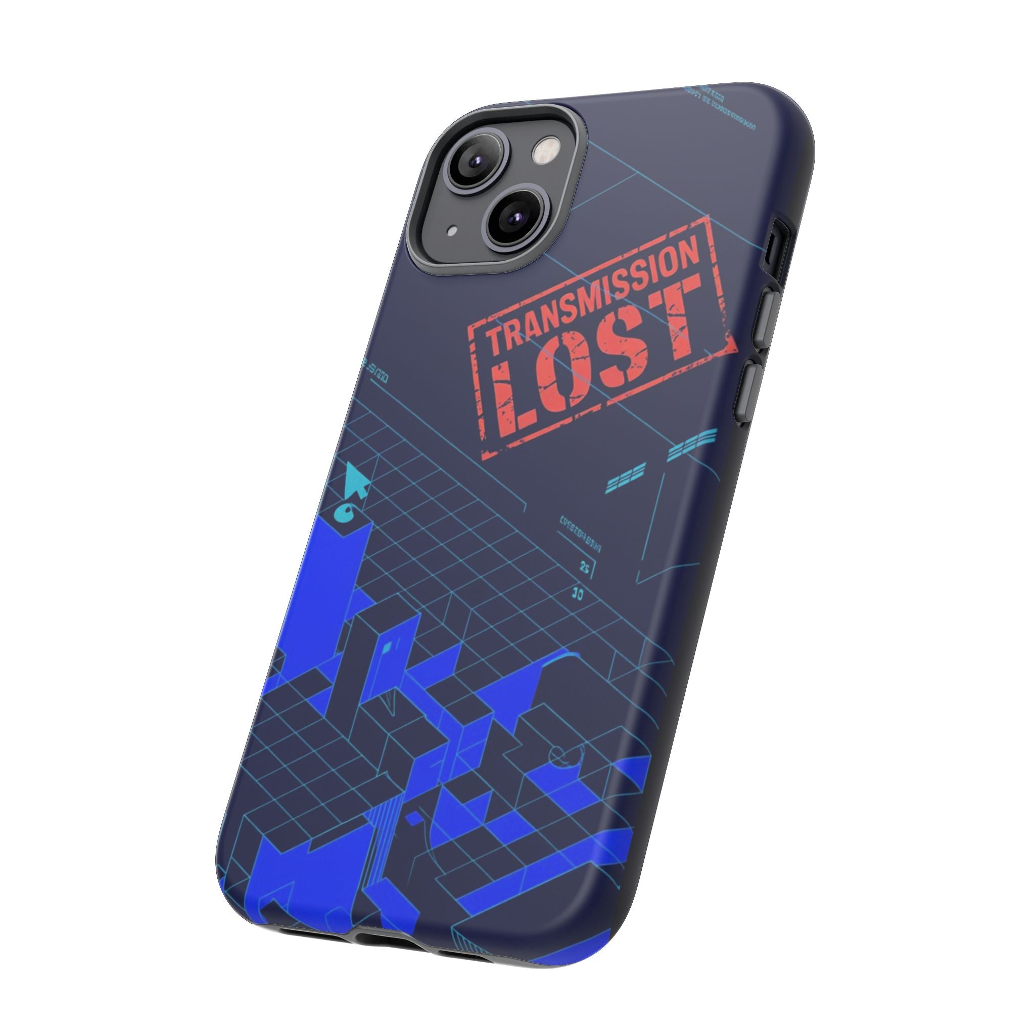 CipherCore Signal Void Flexi Phone Case | Digital-Era Identity Accessory