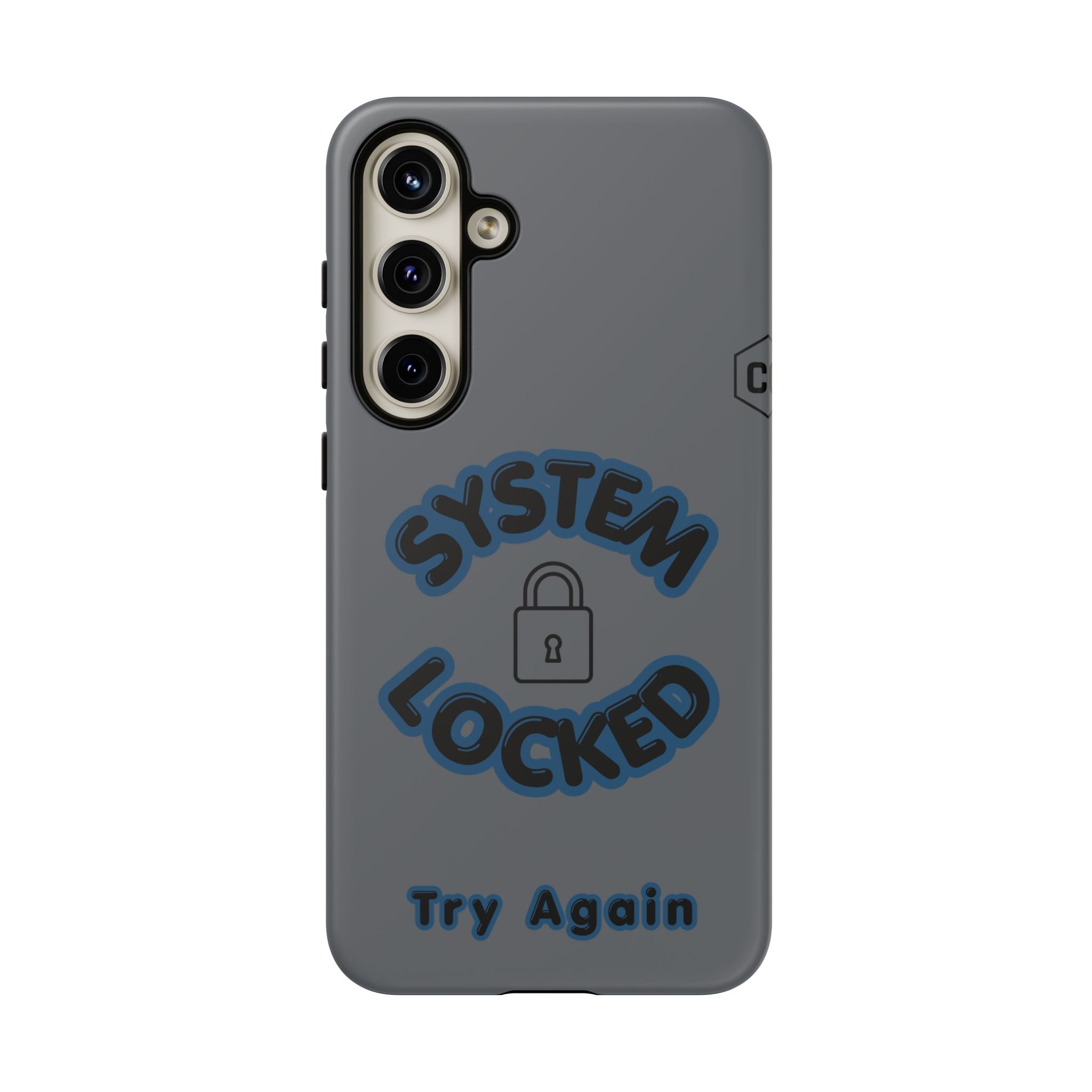 CipherCore System Locked Dual-Layer Phone Case | Digital-Era Identity Accessory