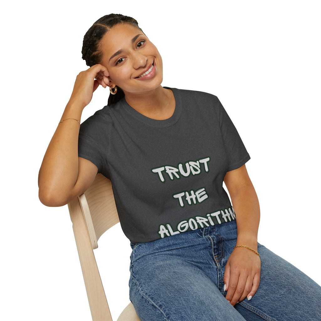 CipherCore Trust the Algorithm Graphic Tee | Digital-Era Identity Wear