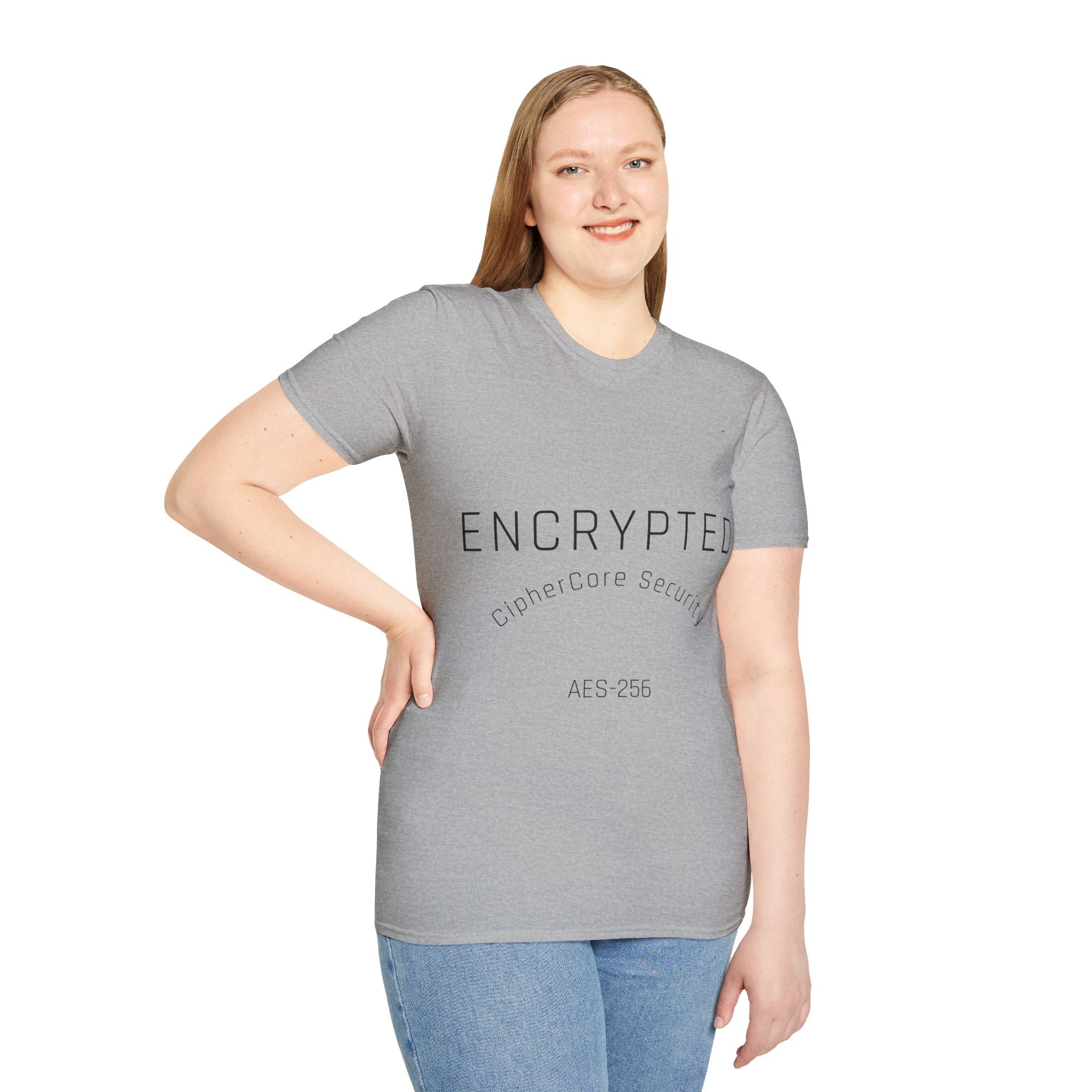 CipherCore Encrypted Security Graphic Tee | Digital-Era Identity Wear