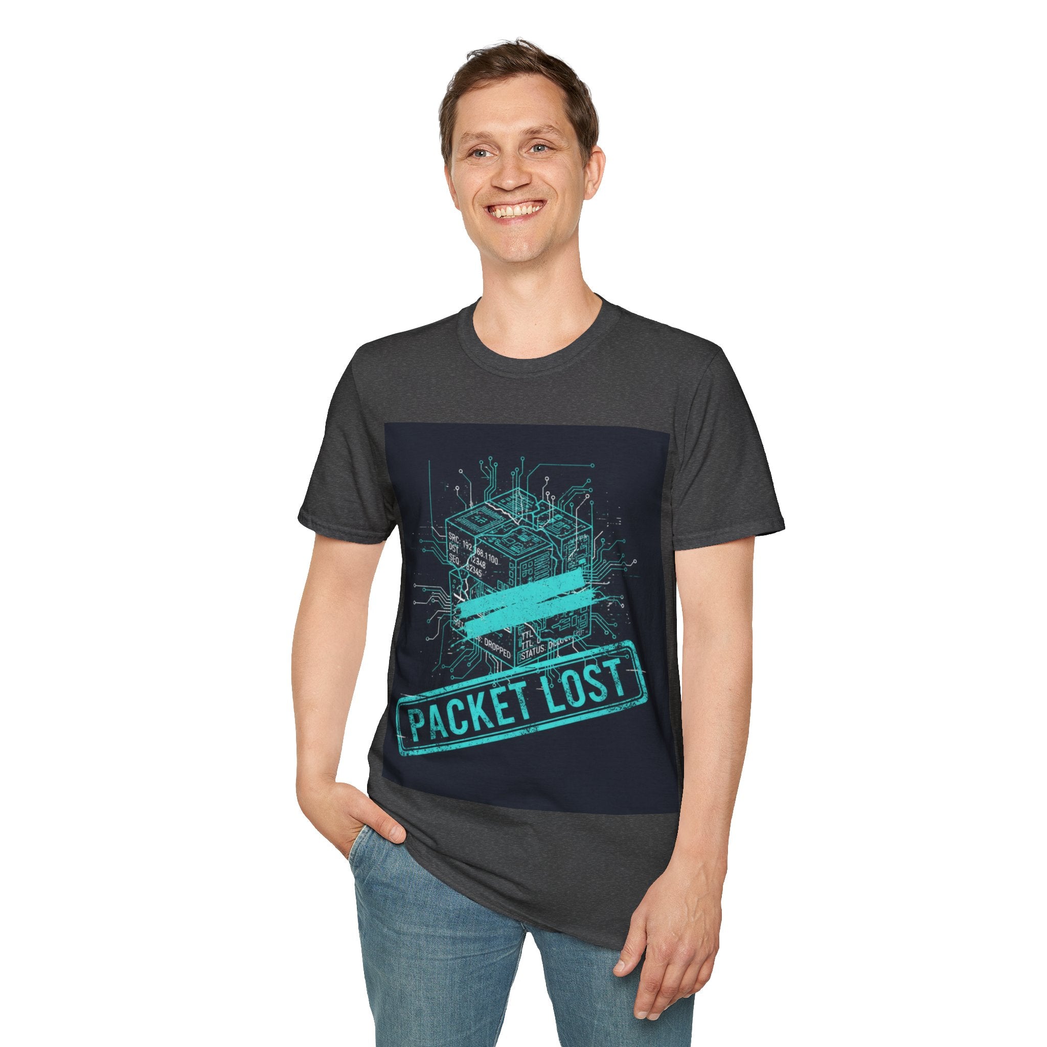 CipherCore Packet Lost Graphic Tee | Digital-Era Identity Wear