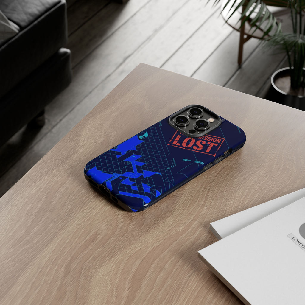 CipherCore Signal Void Flexi Phone Case | Digital-Era Identity Accessory