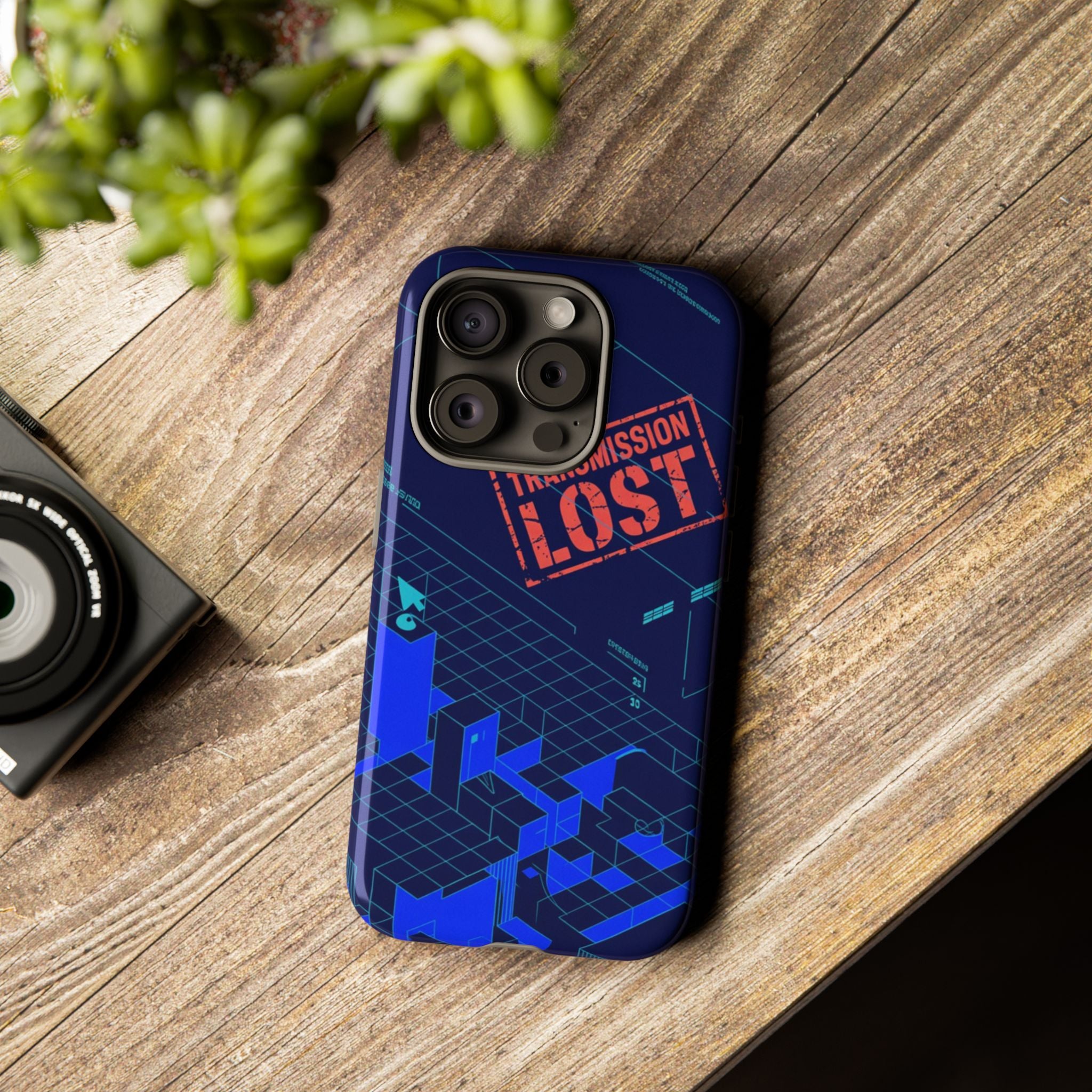 CipherCore Signal Void Flexi Phone Case | Digital-Era Identity Accessory