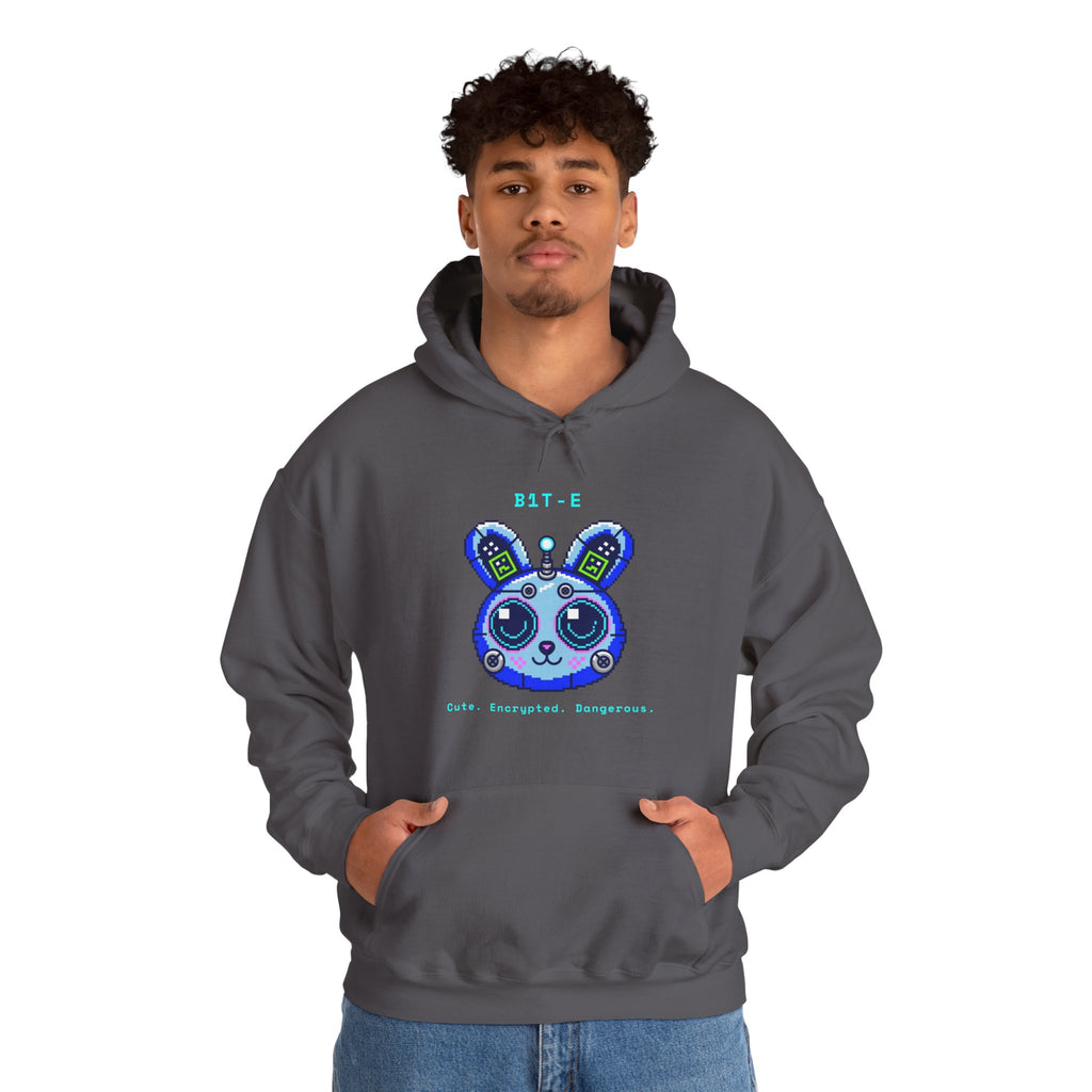 CipherCore Robot Bunny Graphic Hoodie | Digital-Era Identity Wear