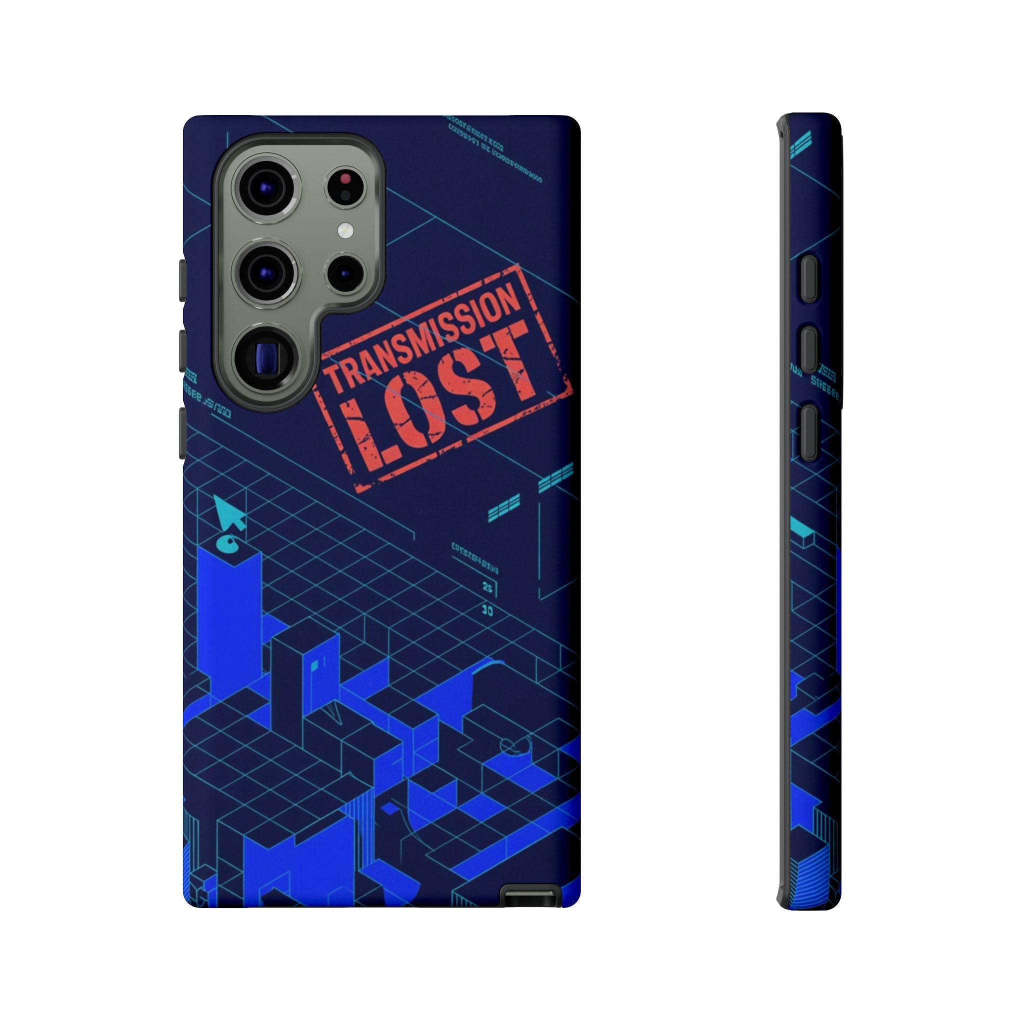CipherCore Signal Void Flexi Phone Case | Digital-Era Identity Accessory