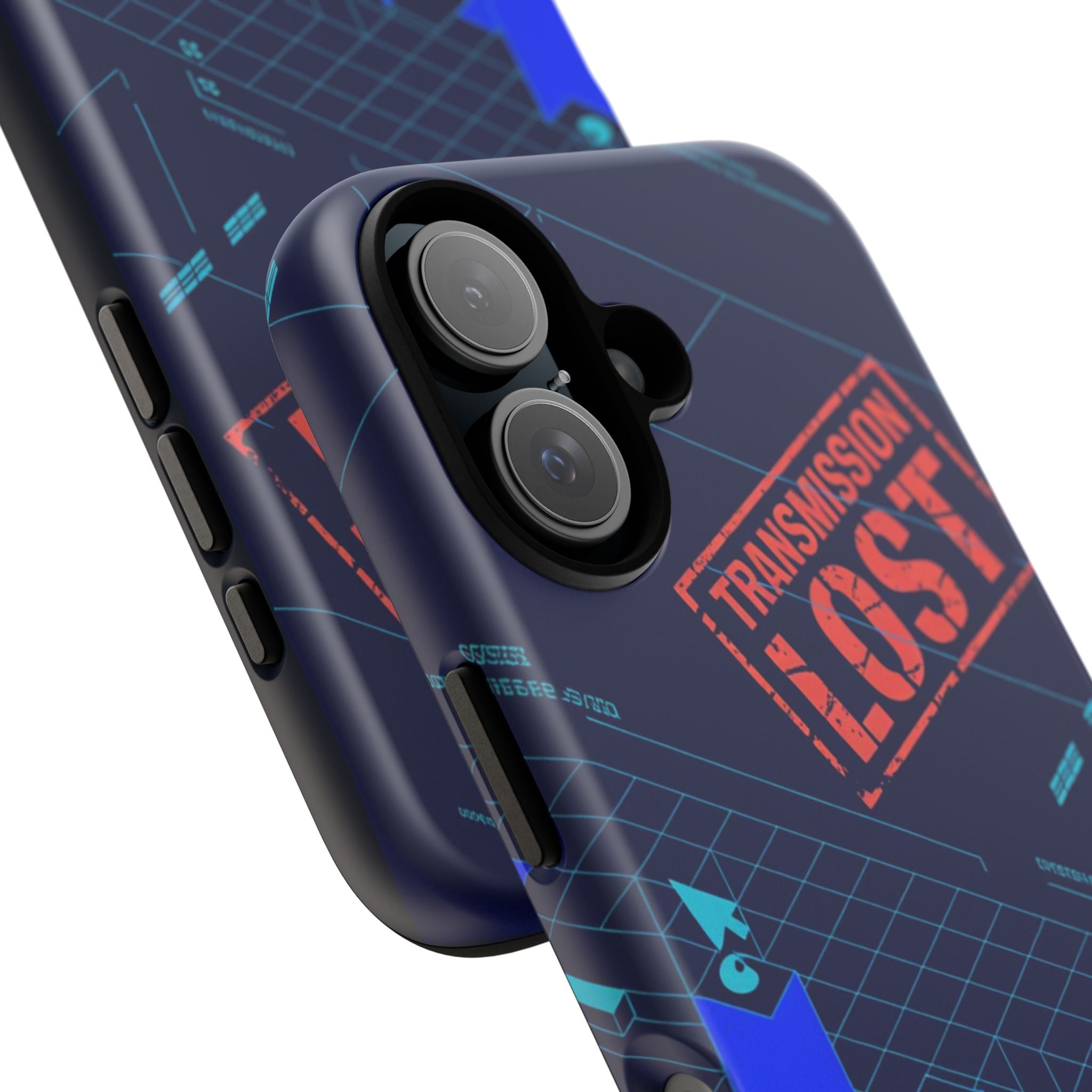CipherCore Signal Void Flexi Phone Case | Digital-Era Identity Accessory