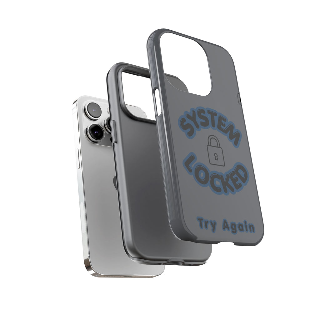 CipherCore System Locked Dual-Layer Phone Case | Digital-Era Identity Accessory