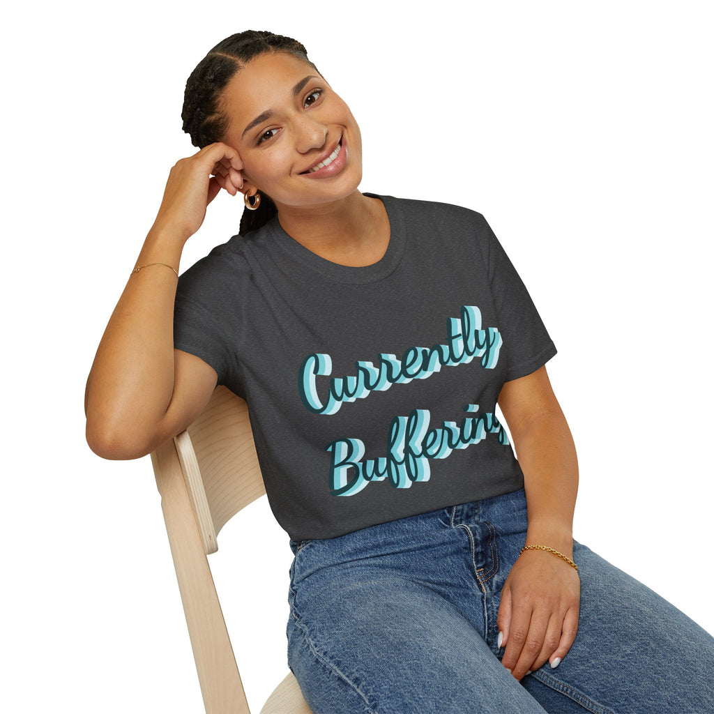 CipherCore Currently Buffering Graphic Tee | Digital-Era Identity Wear