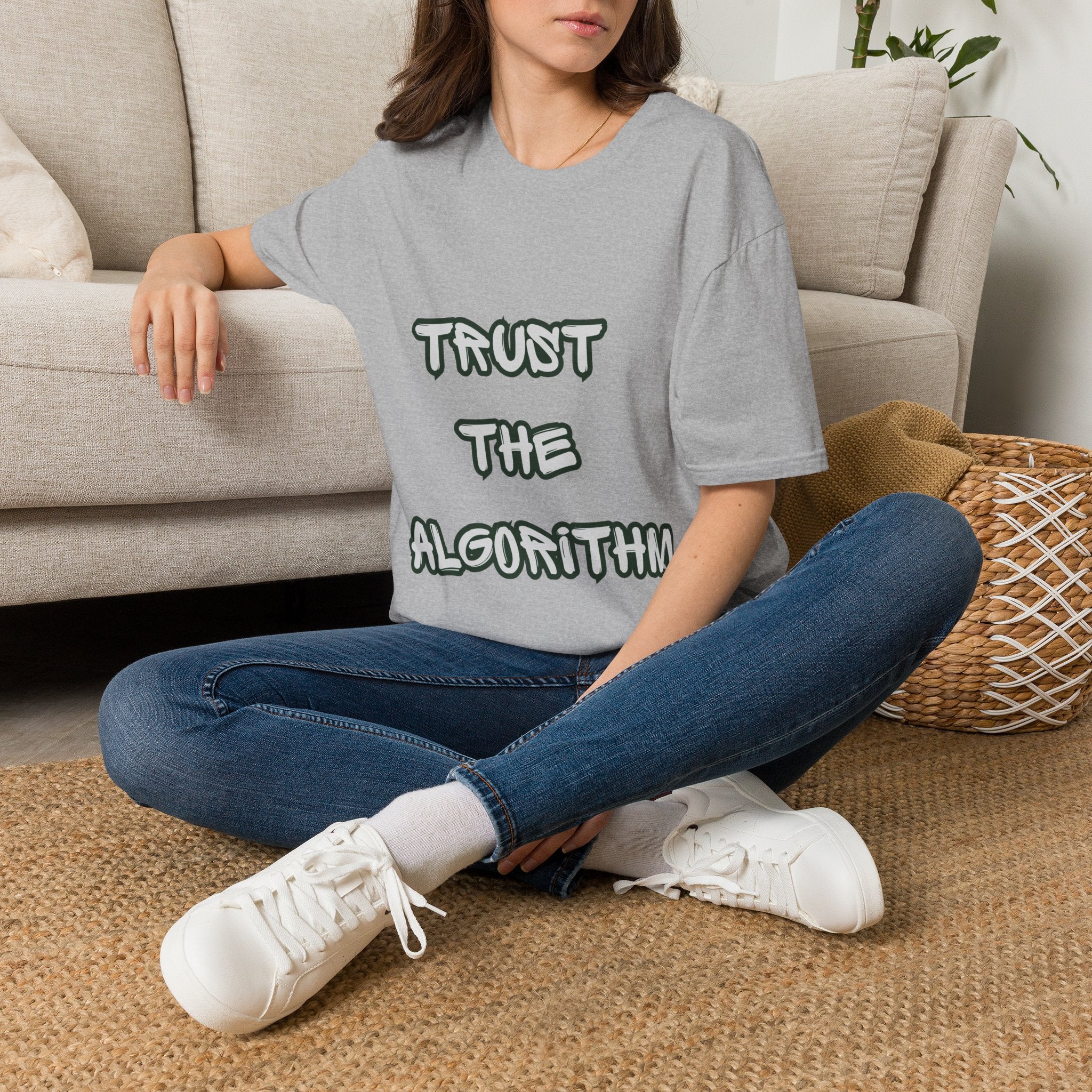 CipherCore Trust the Algorithm Graphic Tee | Digital-Era Identity Wear