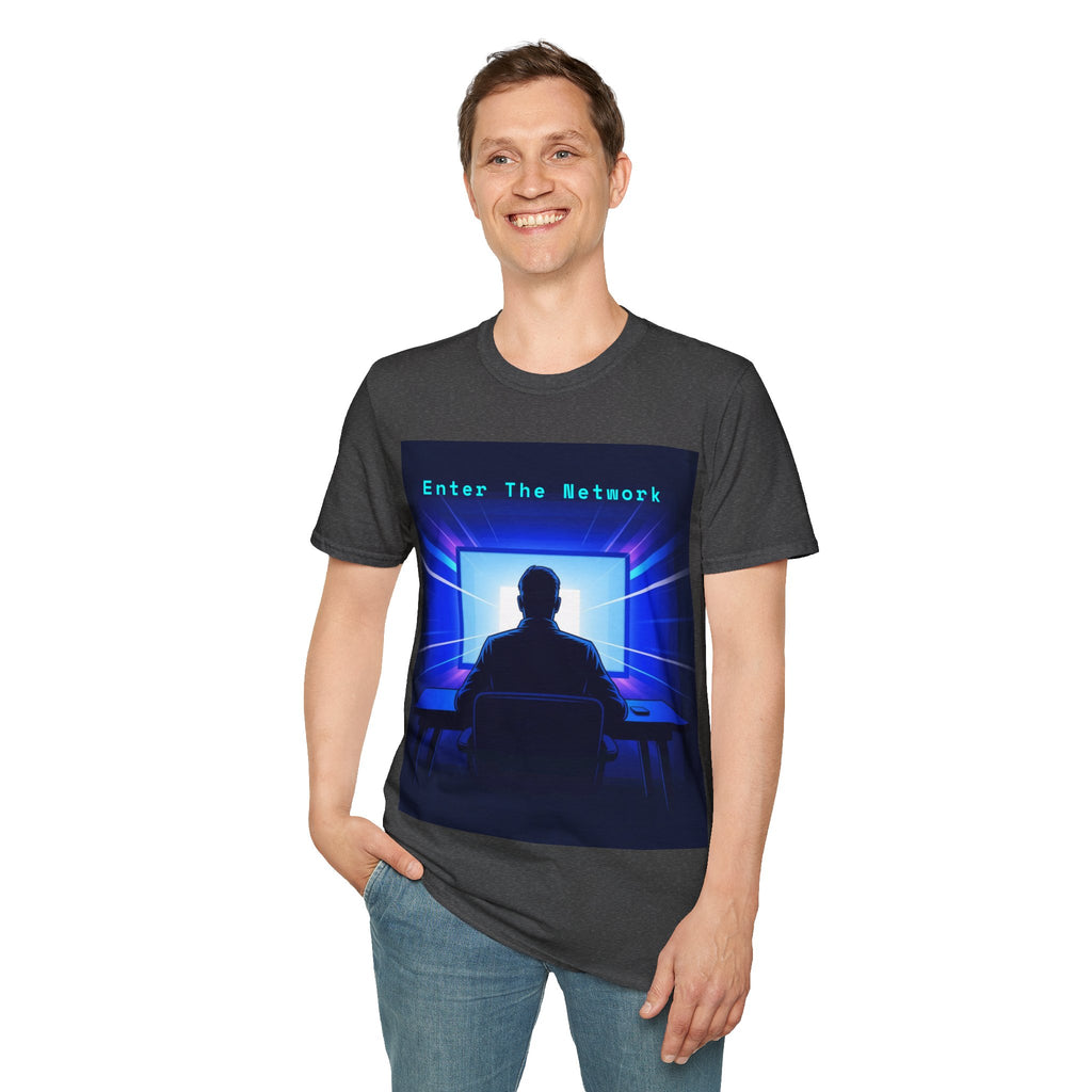 CipherCore Enter The Network Graphic Tee | Digital-Era Identity Wear