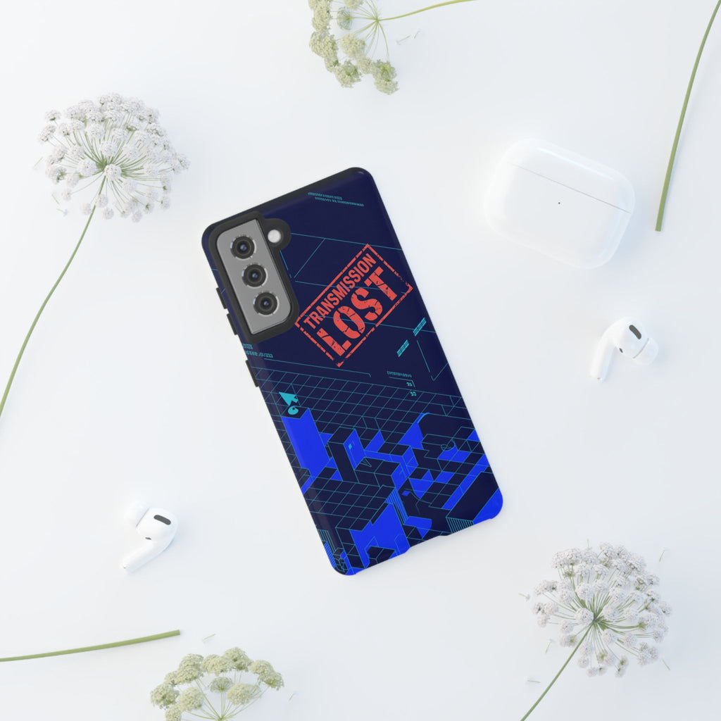 CipherCore Signal Void Flexi Phone Case | Digital-Era Identity Accessory