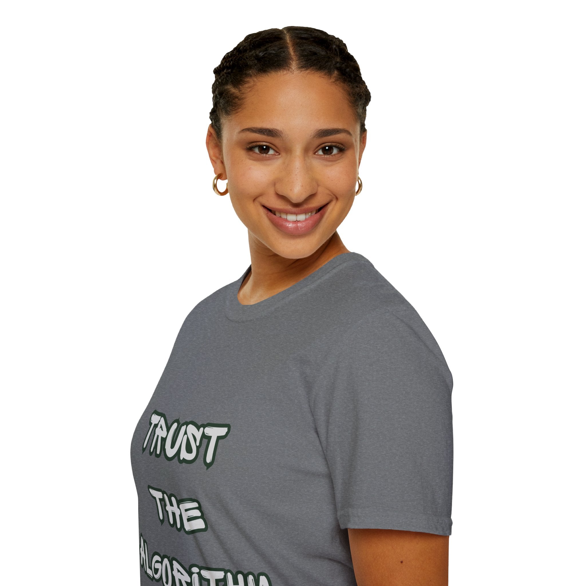CipherCore Trust the Algorithm Graphic Tee | Digital-Era Identity Wear
