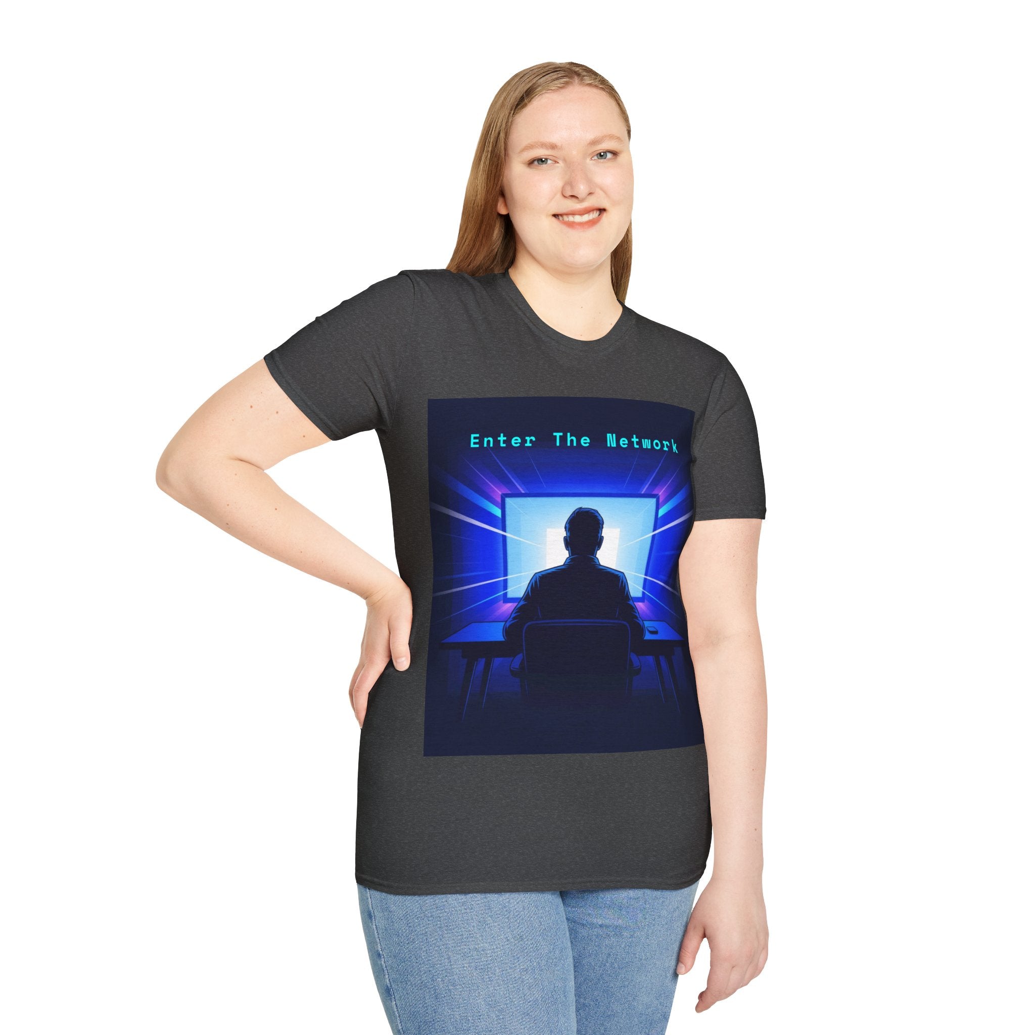 CipherCore Enter The Network Graphic Tee | Digital-Era Identity Wear