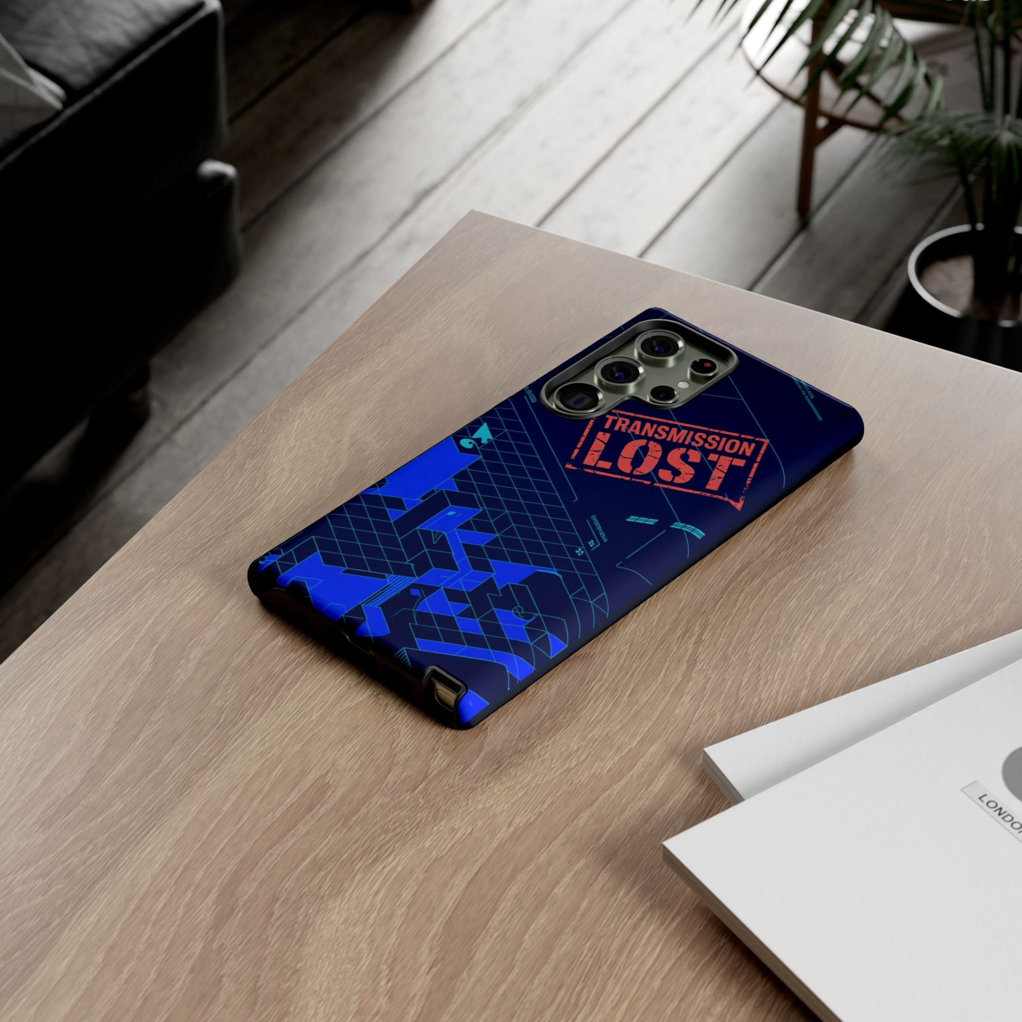 CipherCore Signal Void Flexi Phone Case | Digital-Era Identity Accessory