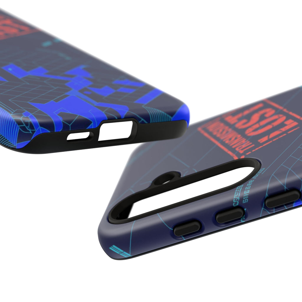 CipherCore Signal Void Flexi Phone Case | Digital-Era Identity Accessory