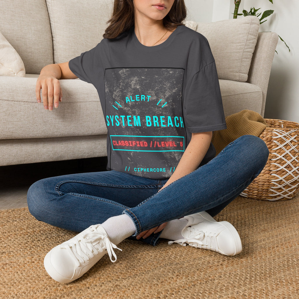 CipherCore System Breach Graphic Tee | Digital-Era Identity Wear