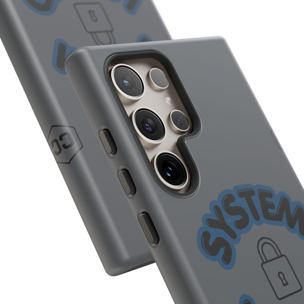 CipherCore System Locked Dual-Layer Phone Case | Digital-Era Identity Accessory