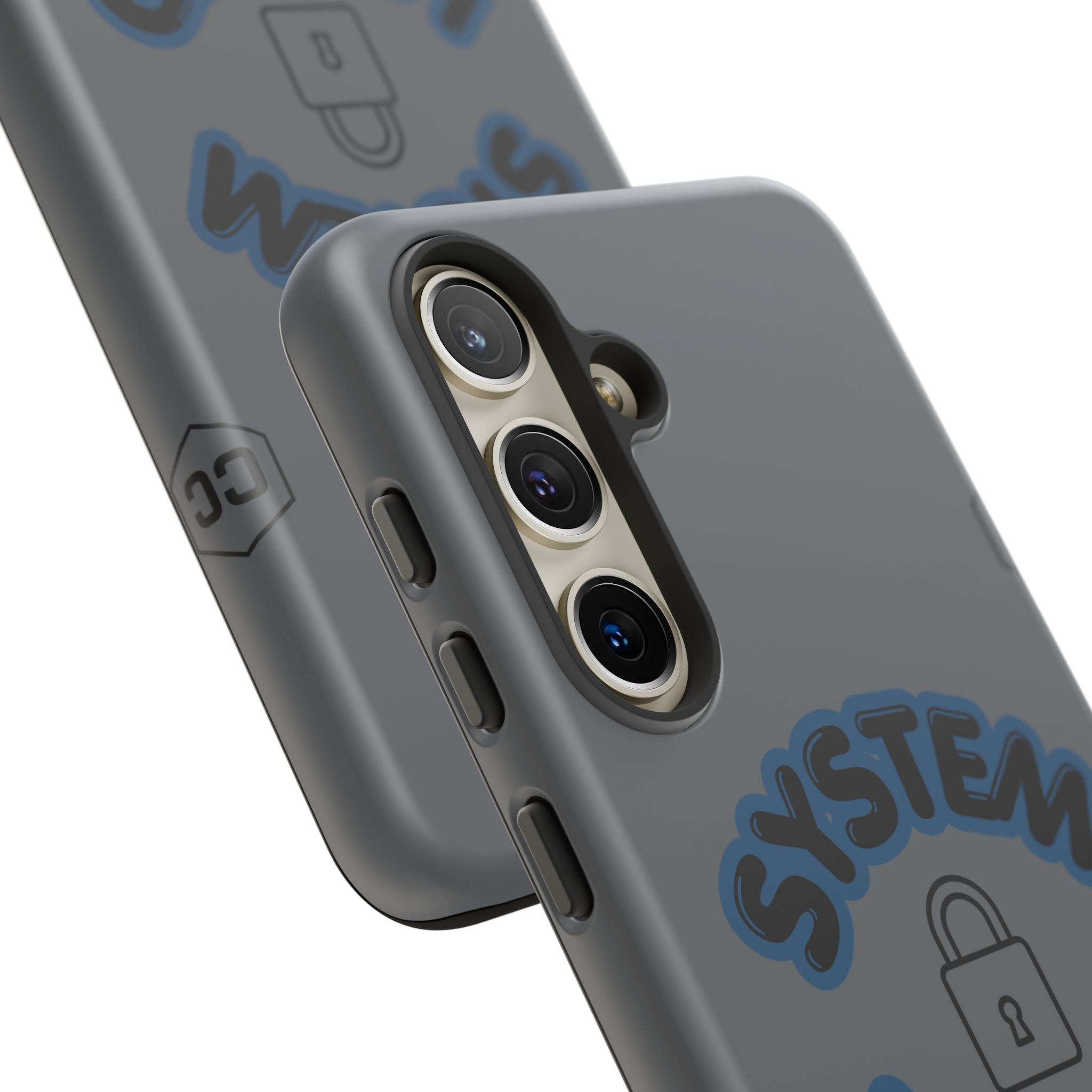 CipherCore System Locked Dual-Layer Phone Case | Digital-Era Identity Accessory