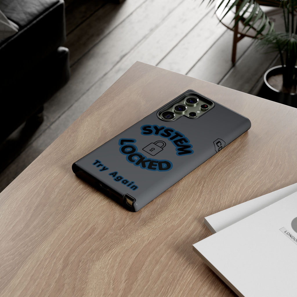 CipherCore System Locked Dual-Layer Phone Case | Digital-Era Identity Accessory