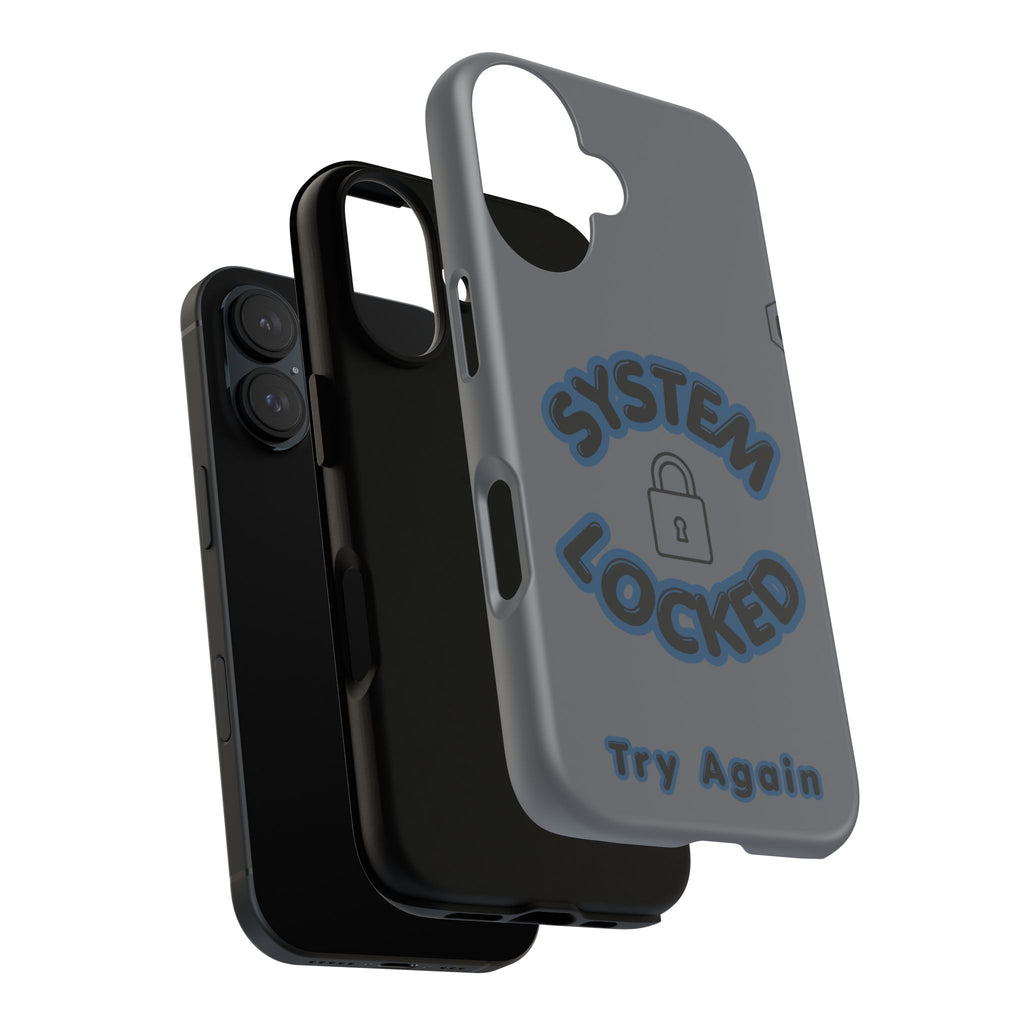 CipherCore System Locked Dual-Layer Phone Case | Digital-Era Identity Accessory