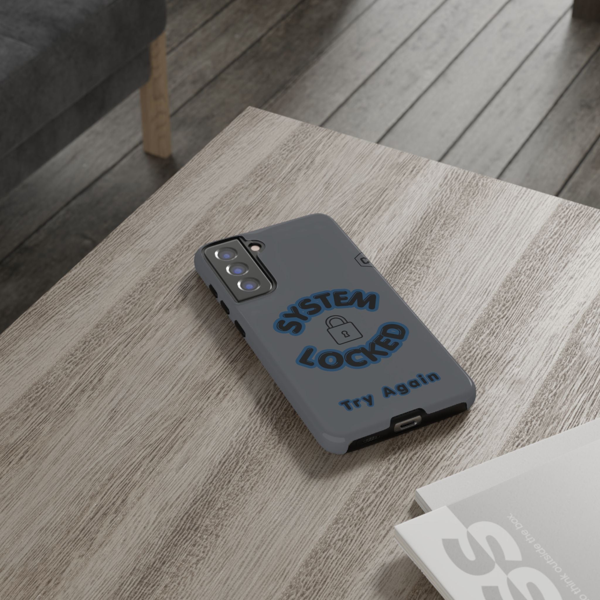 CipherCore System Locked Dual-Layer Phone Case | Digital-Era Identity Accessory