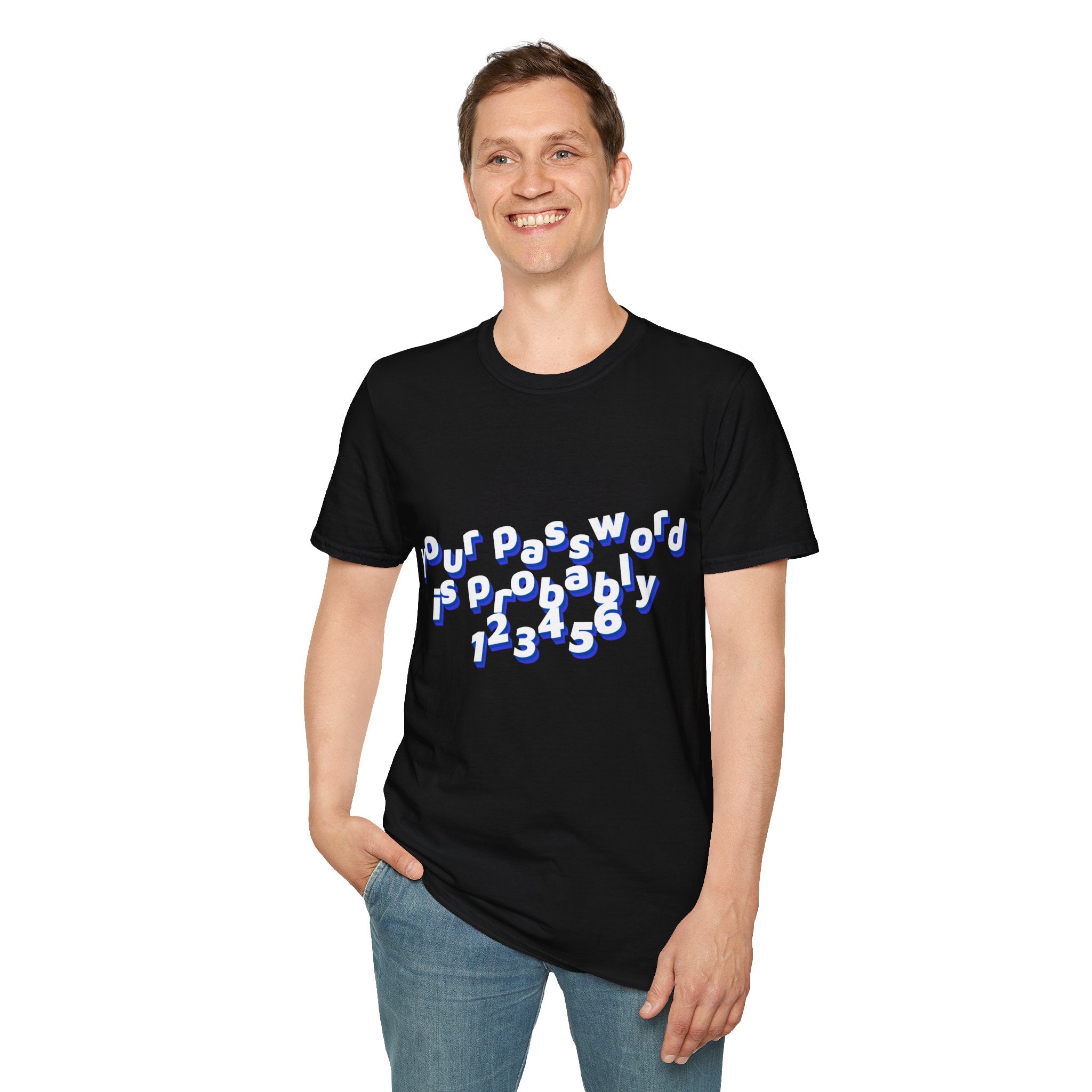 CipherCore Your Password Graphic Tee | Digital-Era Identity Wear