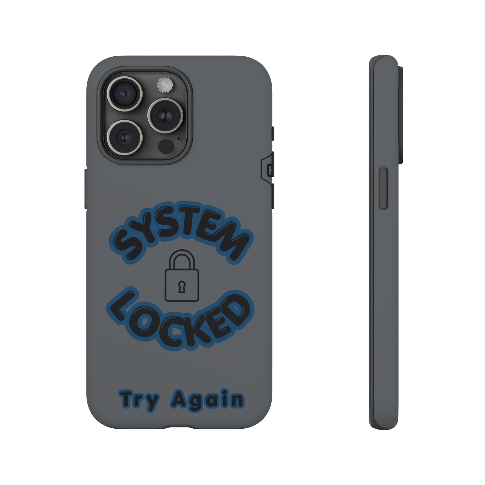 CipherCore System Locked Dual-Layer Phone Case | Digital-Era Identity Accessory