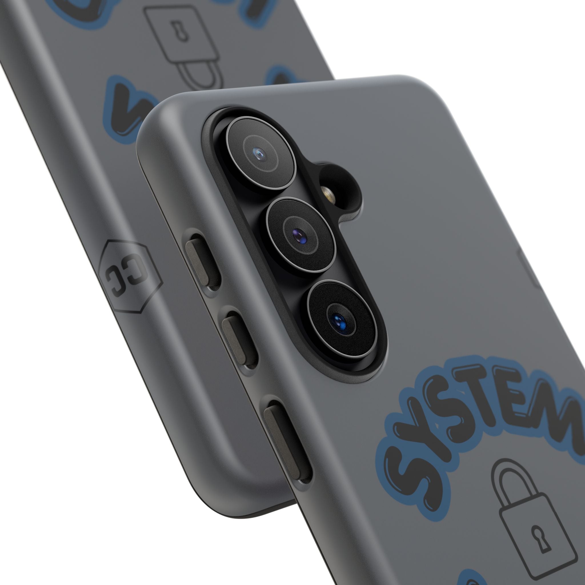 CipherCore System Locked Dual-Layer Phone Case | Digital-Era Identity Accessory