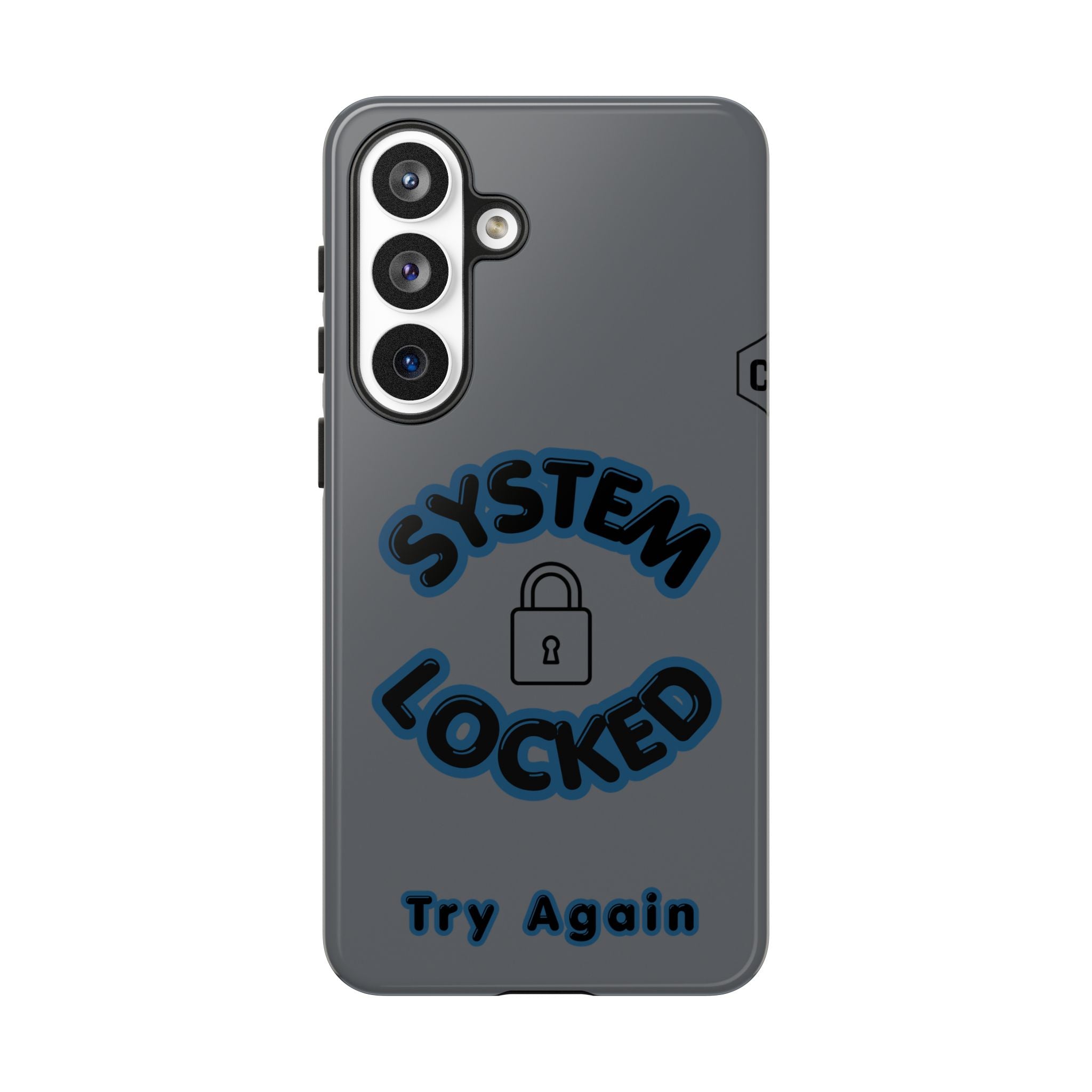 CipherCore System Locked Dual-Layer Phone Case | Digital-Era Identity Accessory