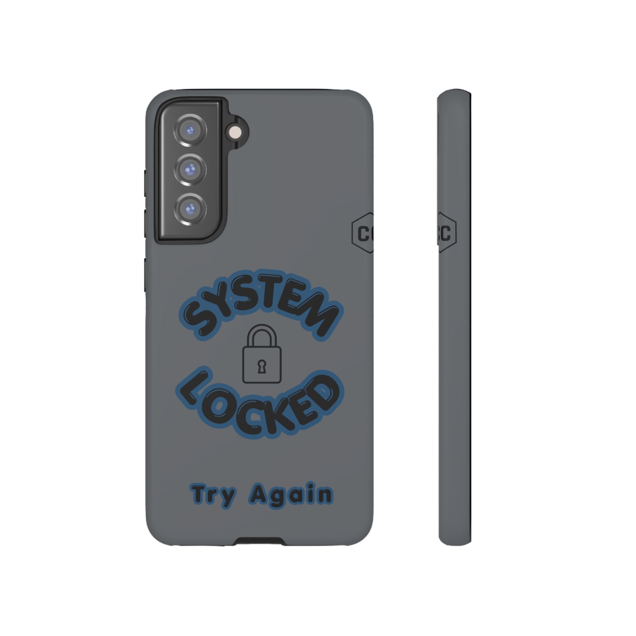 CipherCore System Locked Dual-Layer Phone Case | Digital-Era Identity Accessory