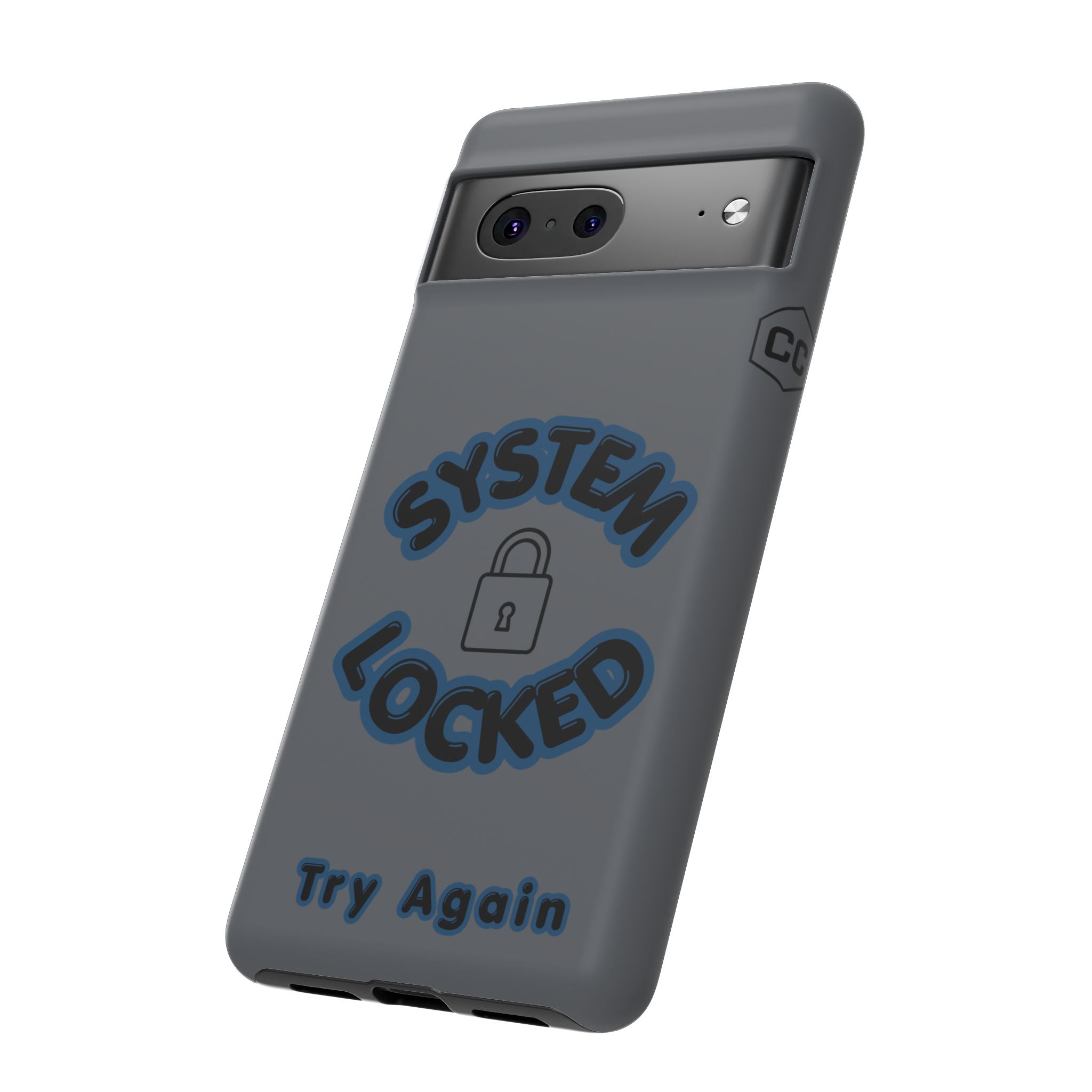 CipherCore System Locked Dual-Layer Phone Case | Digital-Era Identity Accessory