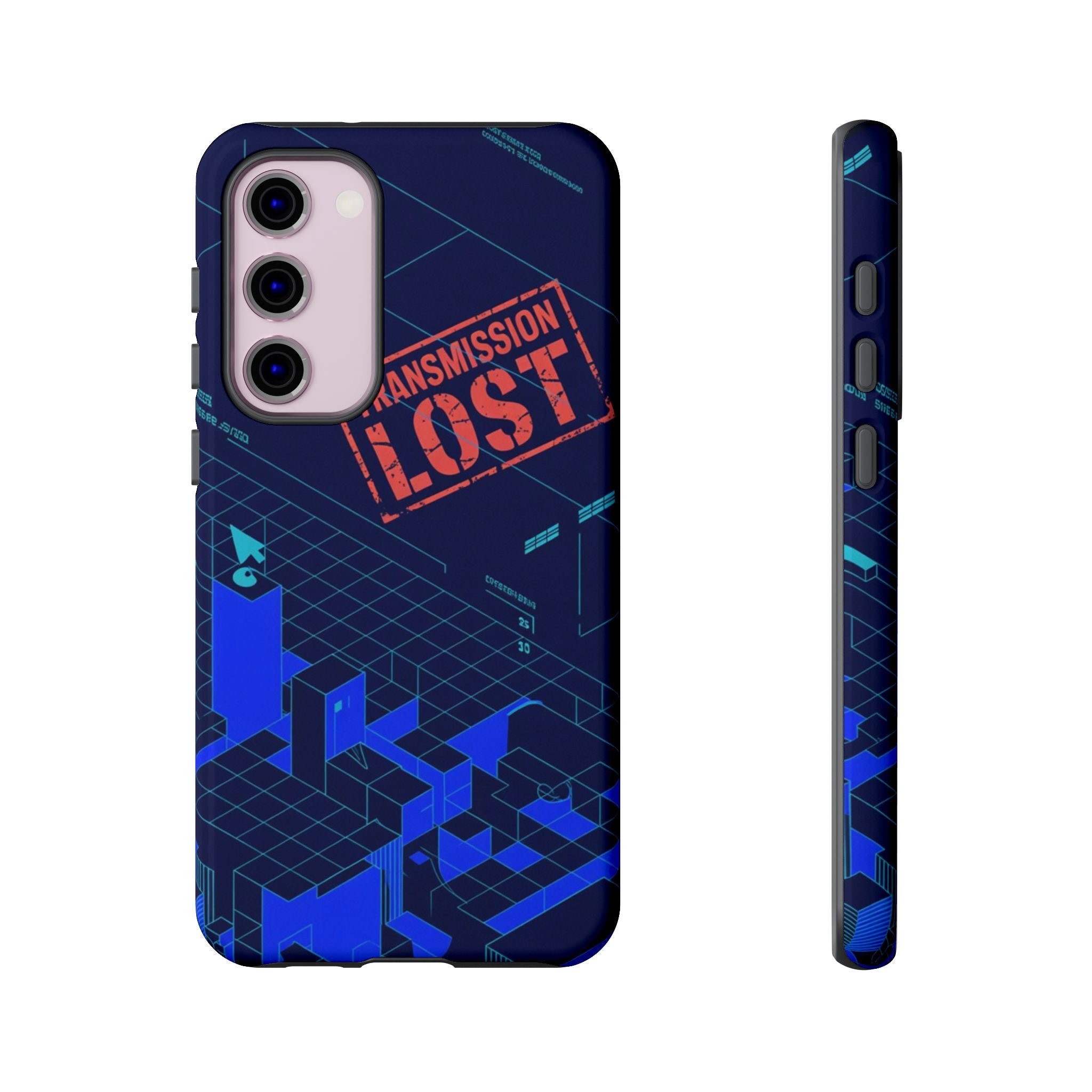 CipherCore Signal Void Flexi Phone Case | Digital-Era Identity Accessory