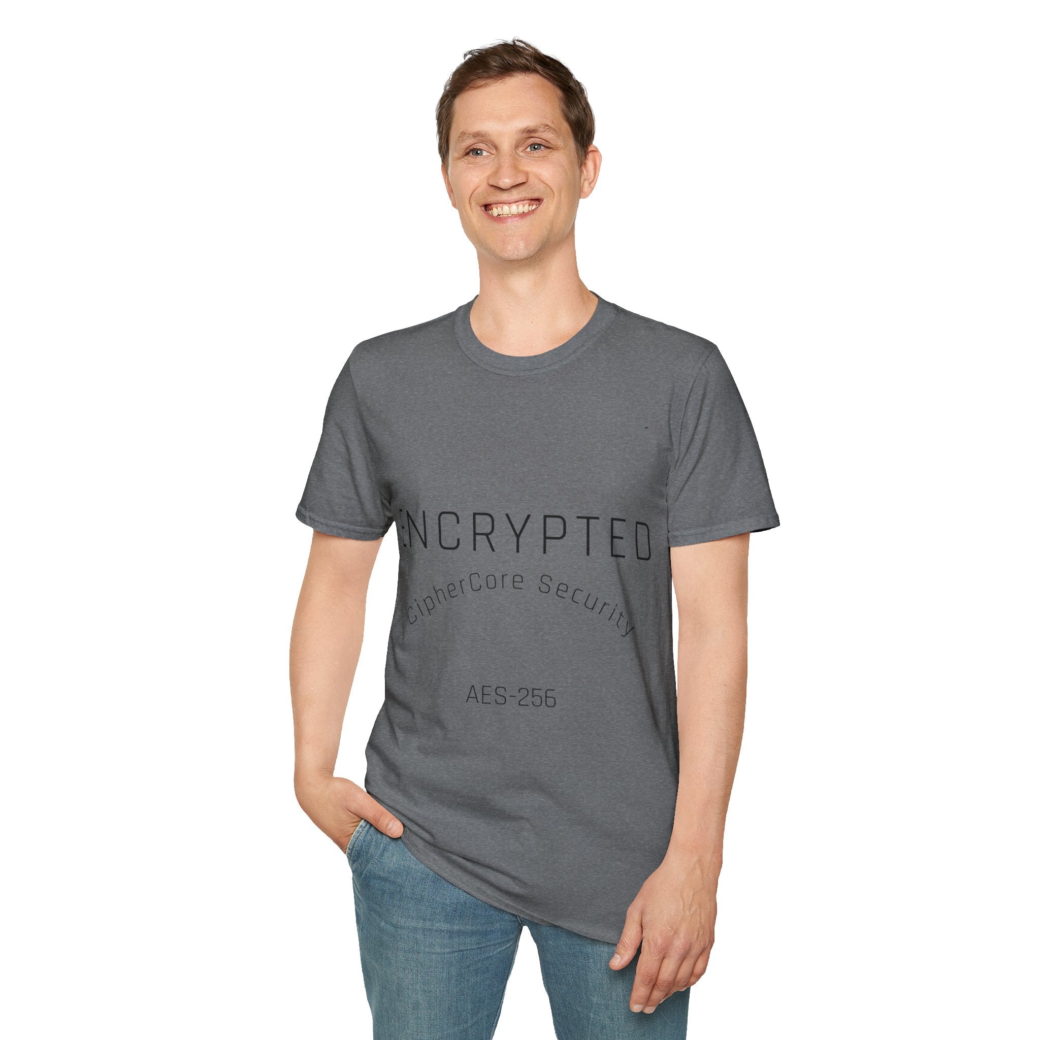 CipherCore Encrypted Security Graphic Tee | Digital-Era Identity Wear