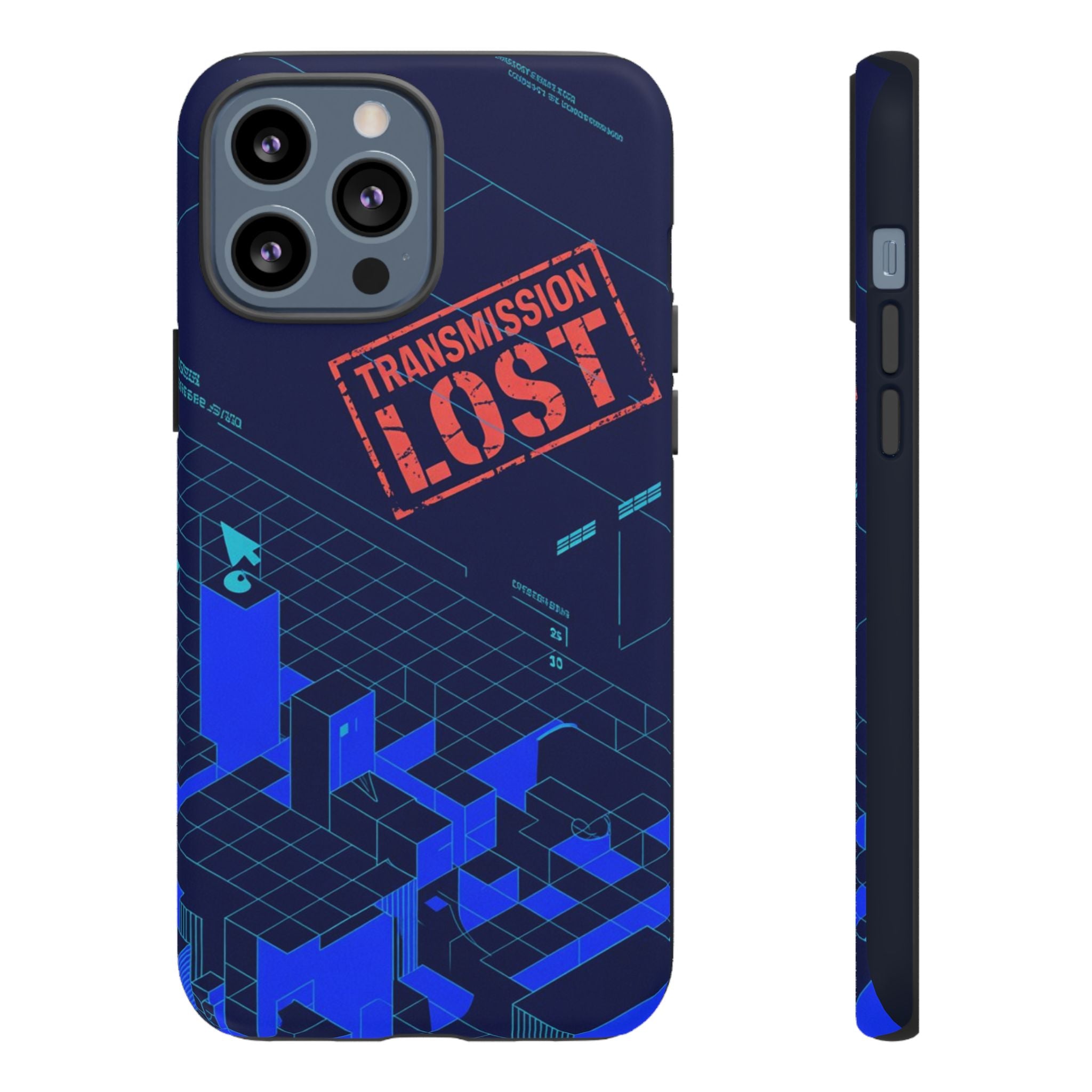 CipherCore Signal Void Flexi Phone Case | Digital-Era Identity Accessory