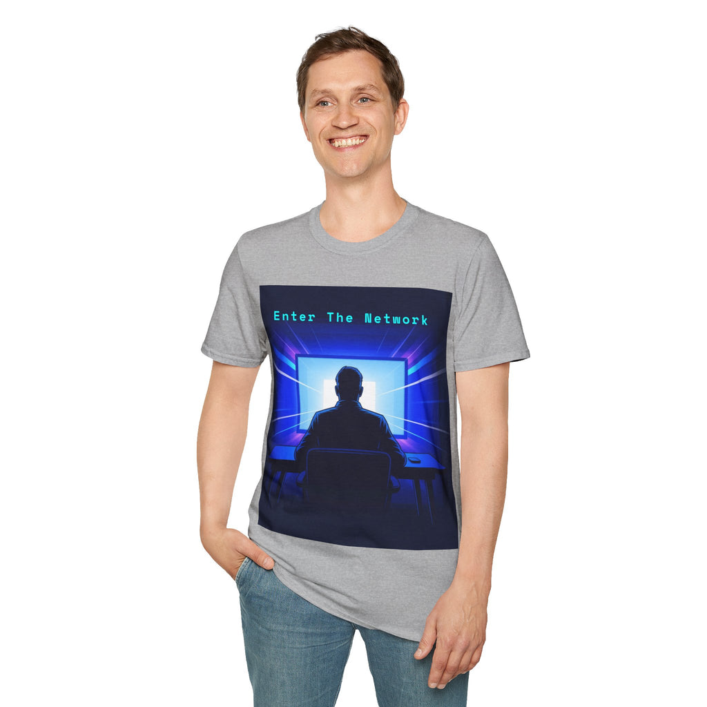 CipherCore Enter The Network Graphic Tee | Digital-Era Identity Wear