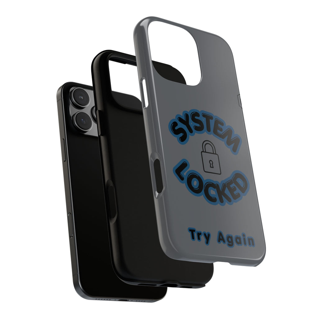 CipherCore System Locked Dual-Layer Phone Case | Digital-Era Identity Accessory