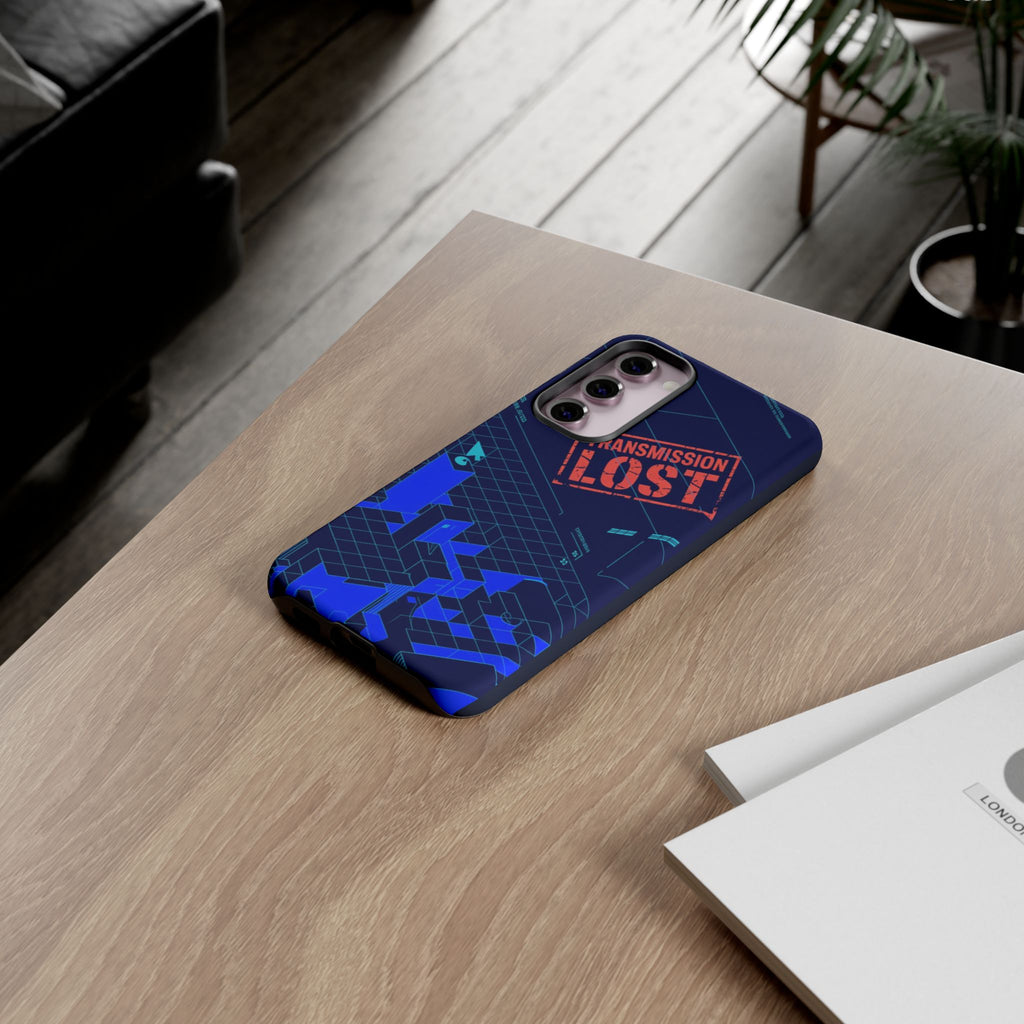 CipherCore Signal Void Flexi Phone Case | Digital-Era Identity Accessory