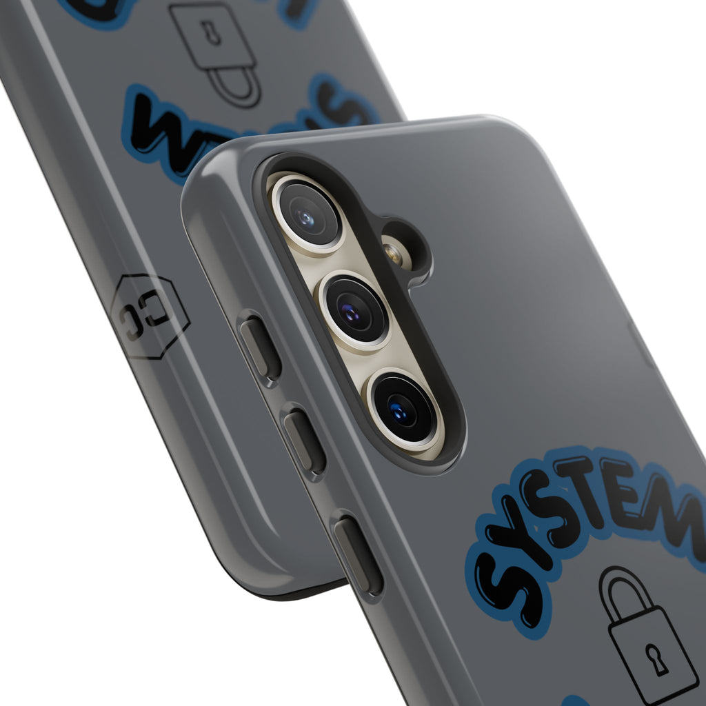 CipherCore System Locked Dual-Layer Phone Case | Digital-Era Identity Accessory