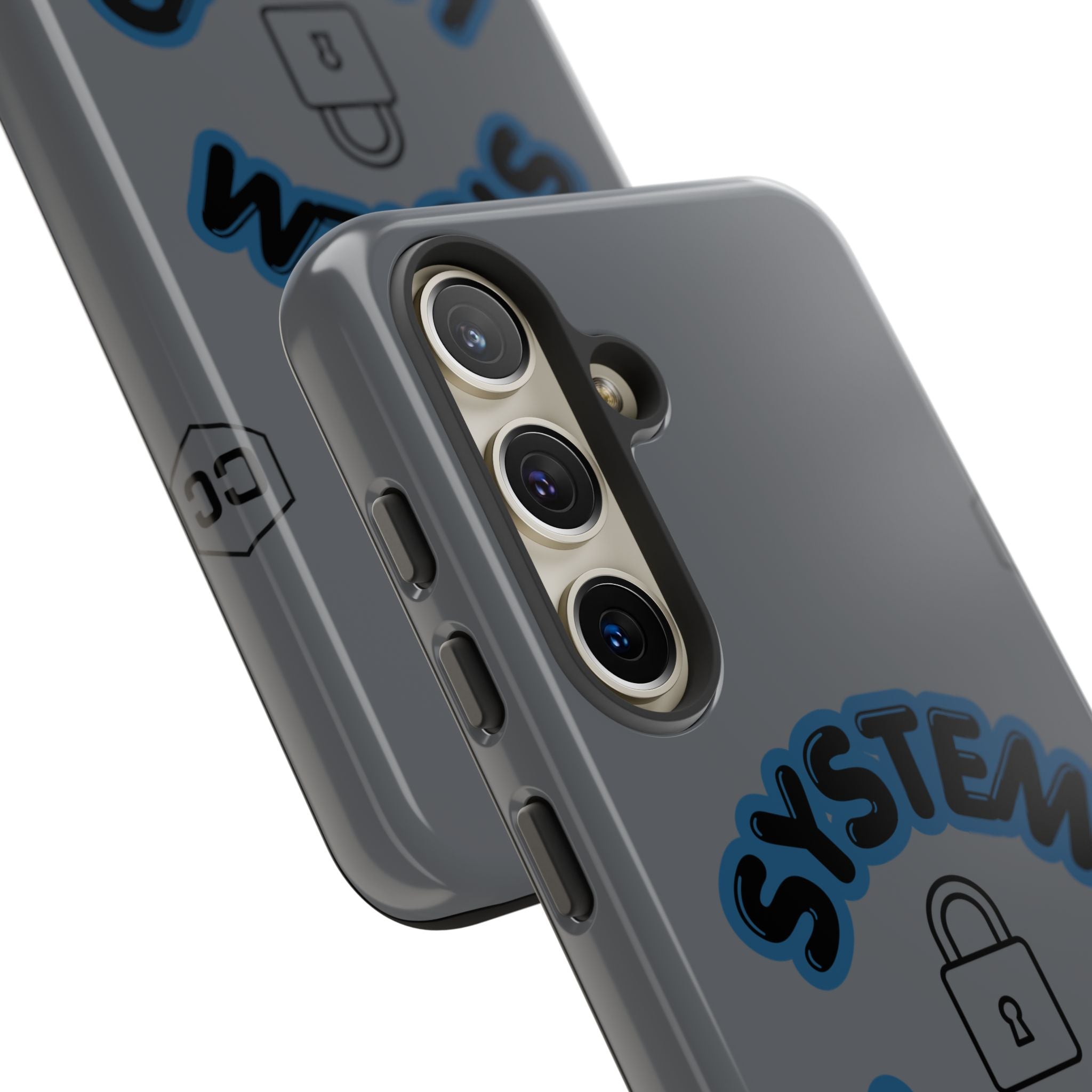 CipherCore System Locked Dual-Layer Phone Case | Digital-Era Identity Accessory
