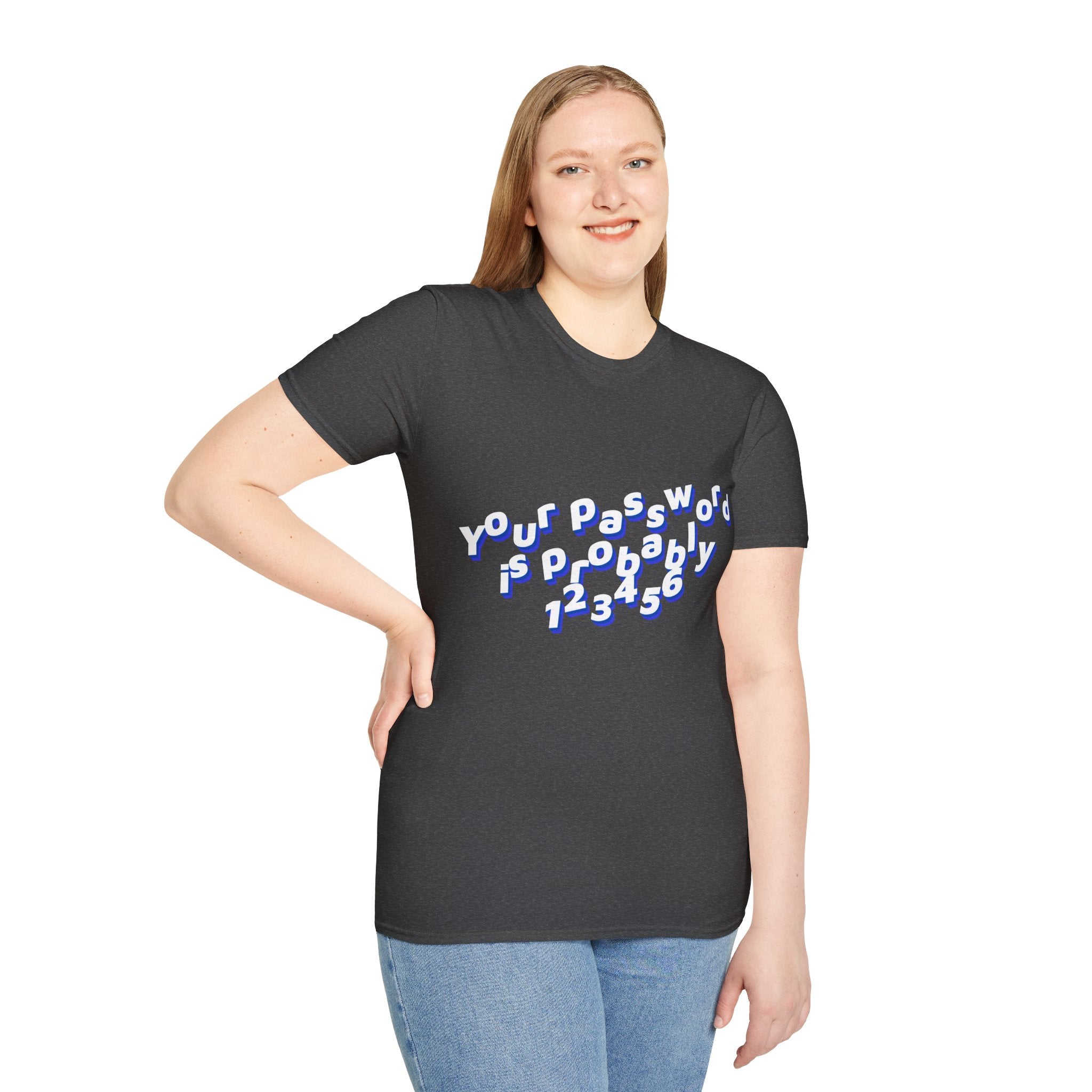 CipherCore Your Password Graphic Tee | Digital-Era Identity Wear