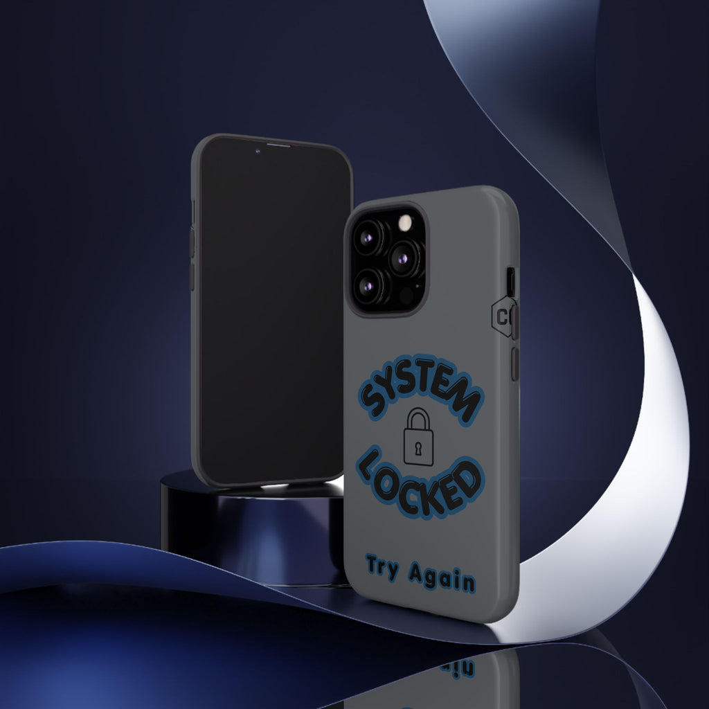 CipherCore System Locked Dual-Layer Phone Case | Digital-Era Identity Accessory