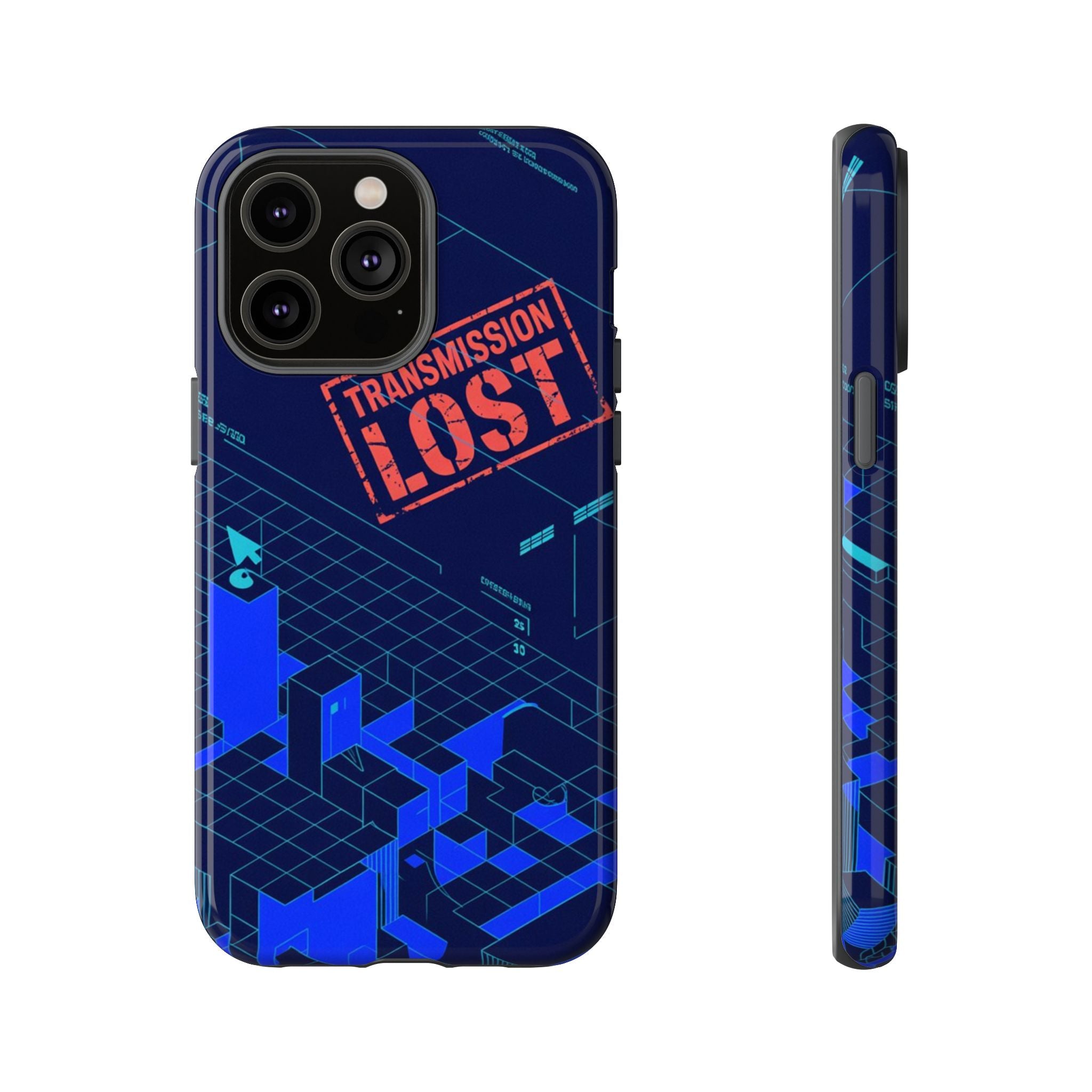 CipherCore Signal Void Flexi Phone Case | Digital-Era Identity Accessory