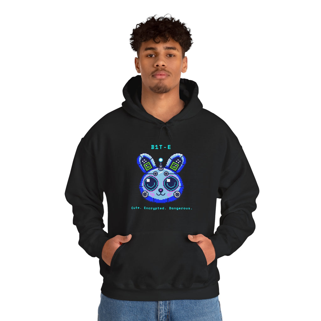 CipherCore Robot Bunny Graphic Hoodie | Digital-Era Identity Wear